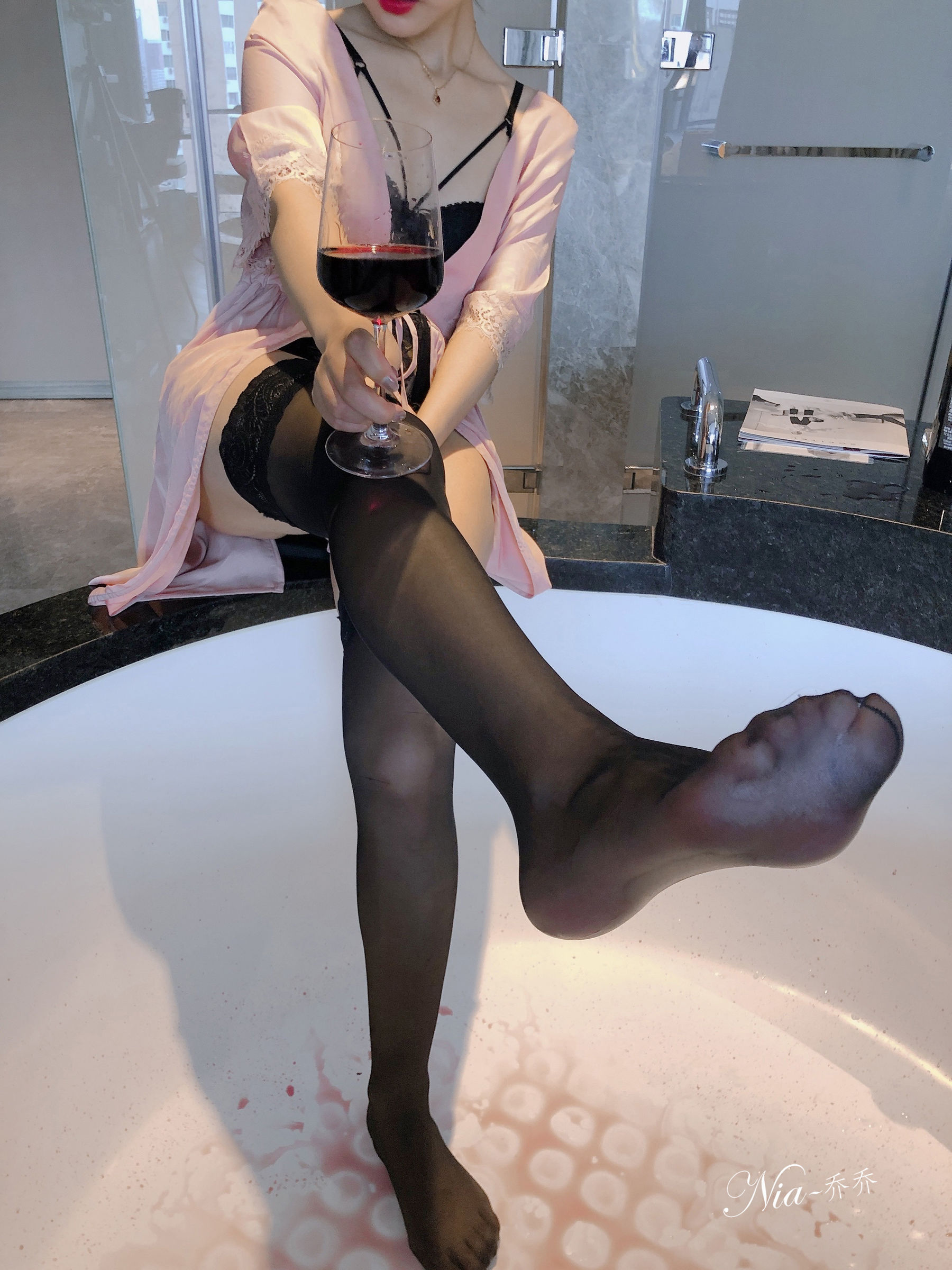 安乔乔儿(Nia乔乔) No.025 宿醉-图56