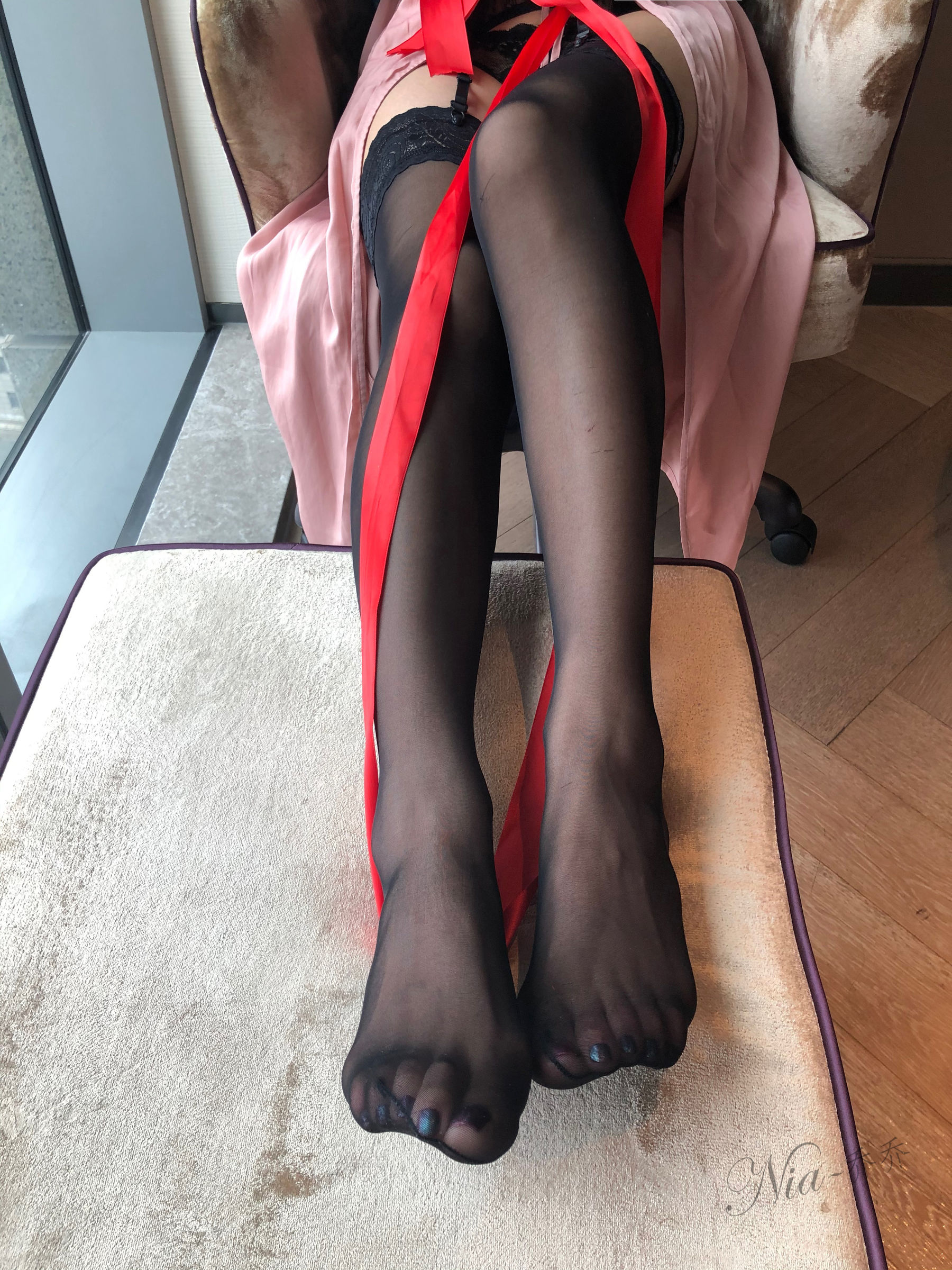 安乔乔儿(Nia乔乔) No.025 宿醉-图98