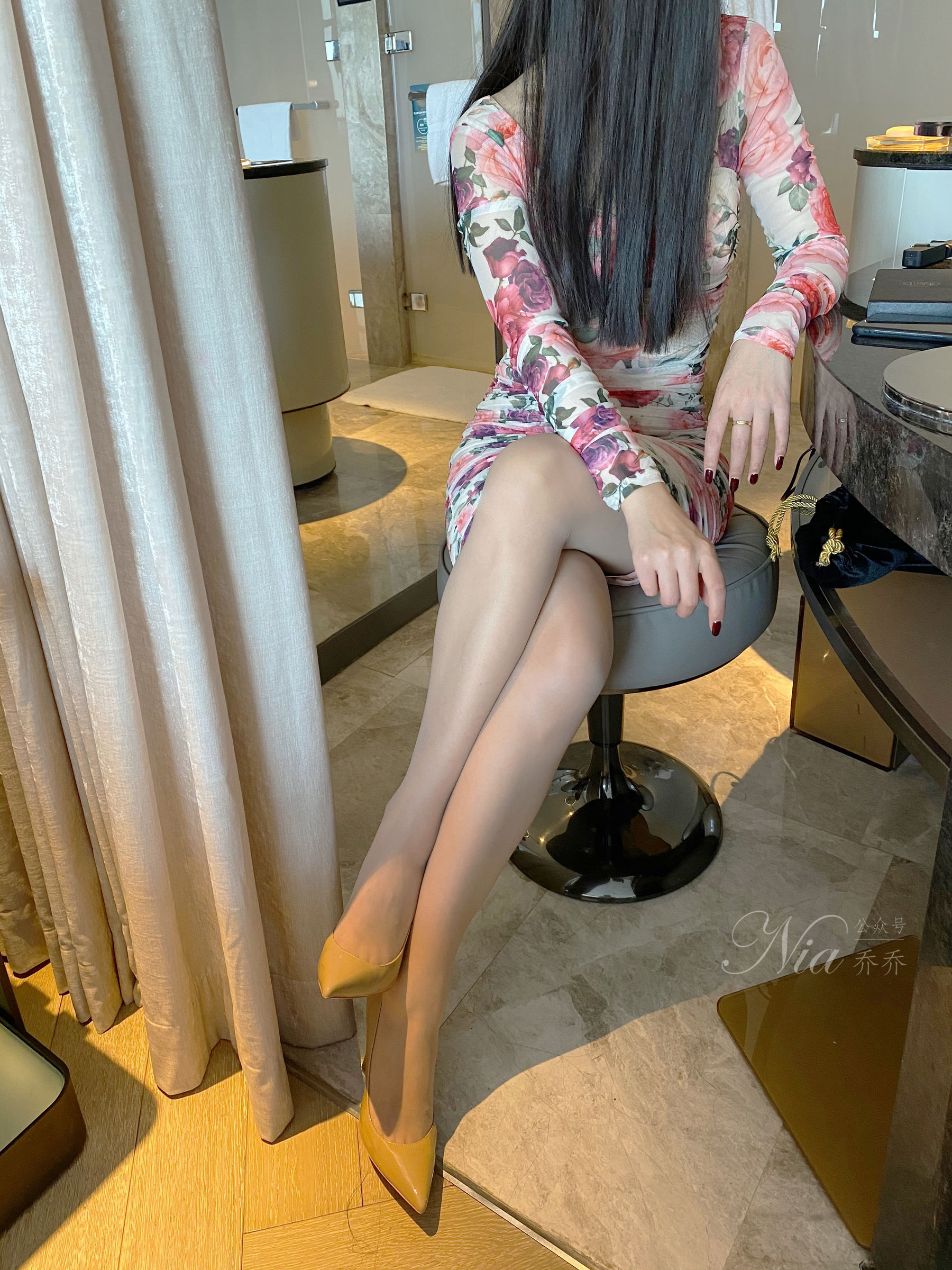 安乔乔儿(Nia乔乔) No.030 温柔少妇风-图12