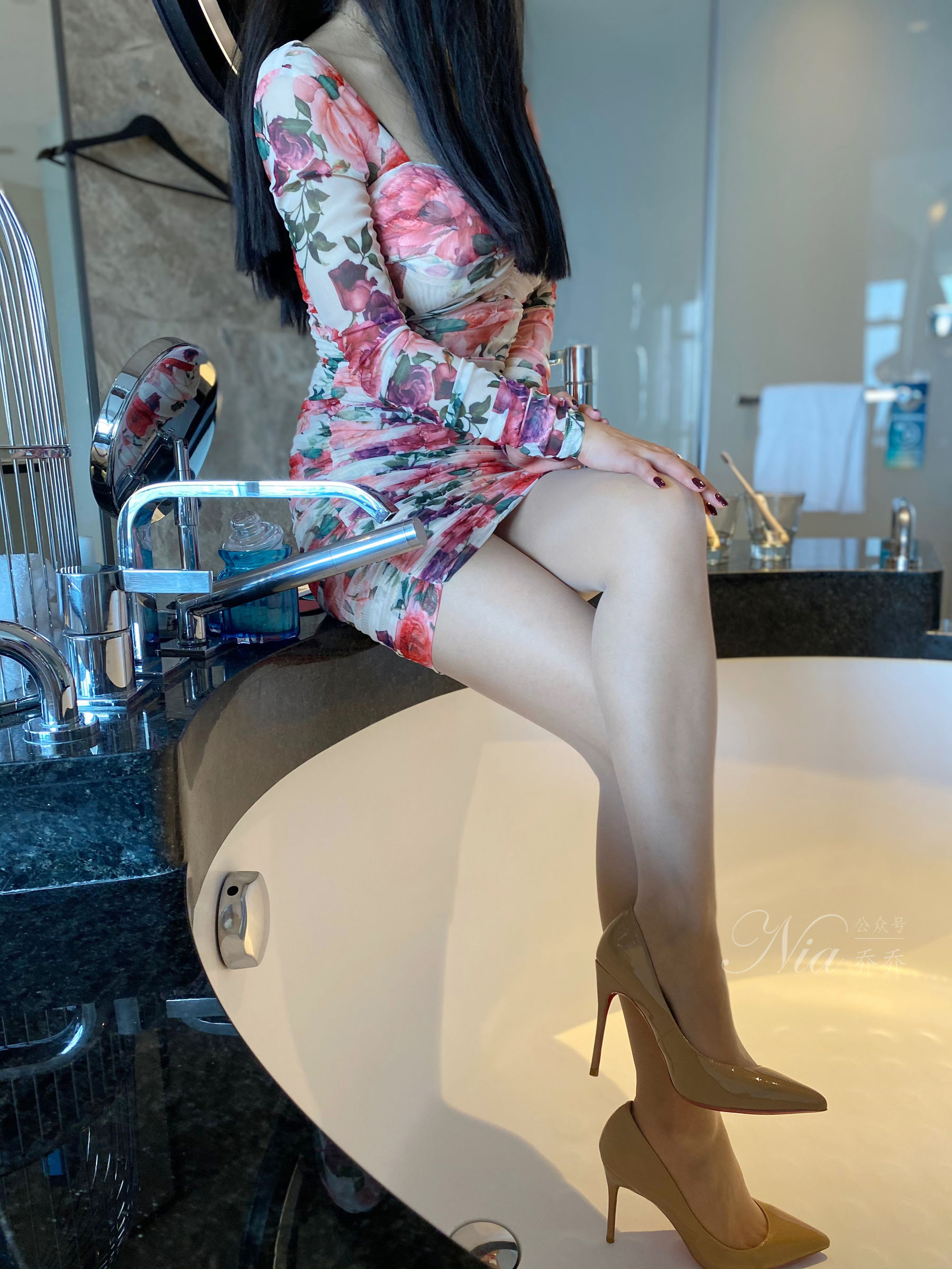 安乔乔儿(Nia乔乔) No.030 温柔少妇风-图49