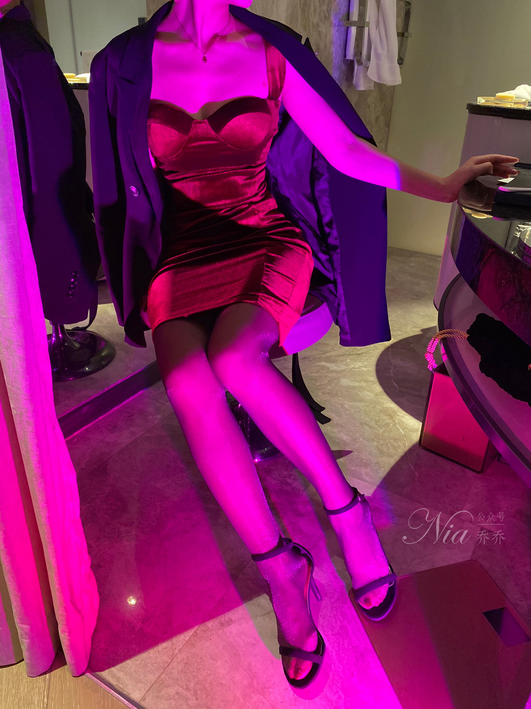 安乔乔儿(Nia乔乔) No.031 御姐的夜晚-图52