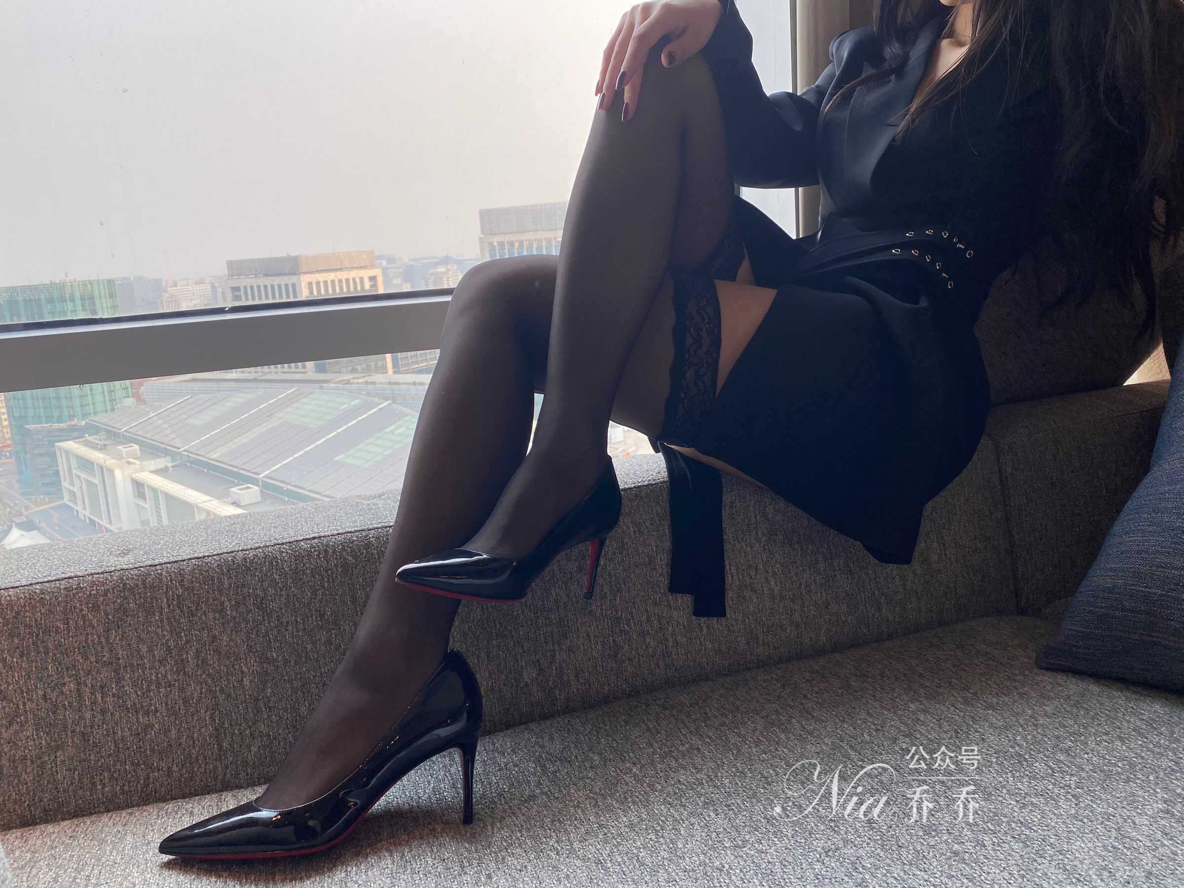 安乔乔儿(Nia乔乔) No.032 OL丝诱-图52