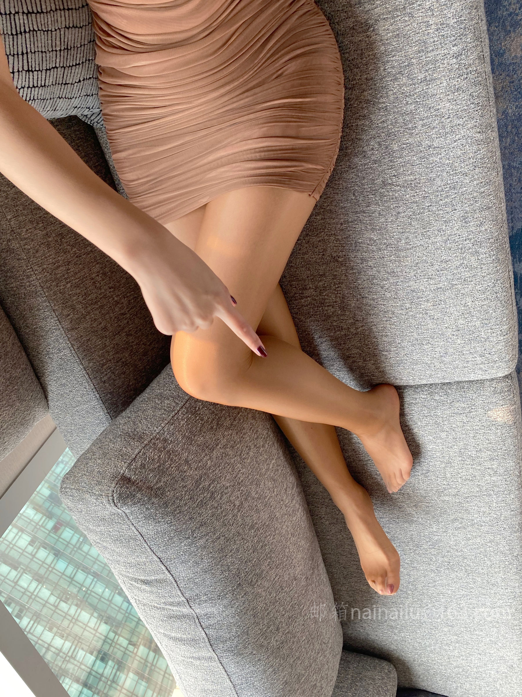 安乔乔儿(Nia乔乔) No.033 包臀裙肉丝-图45