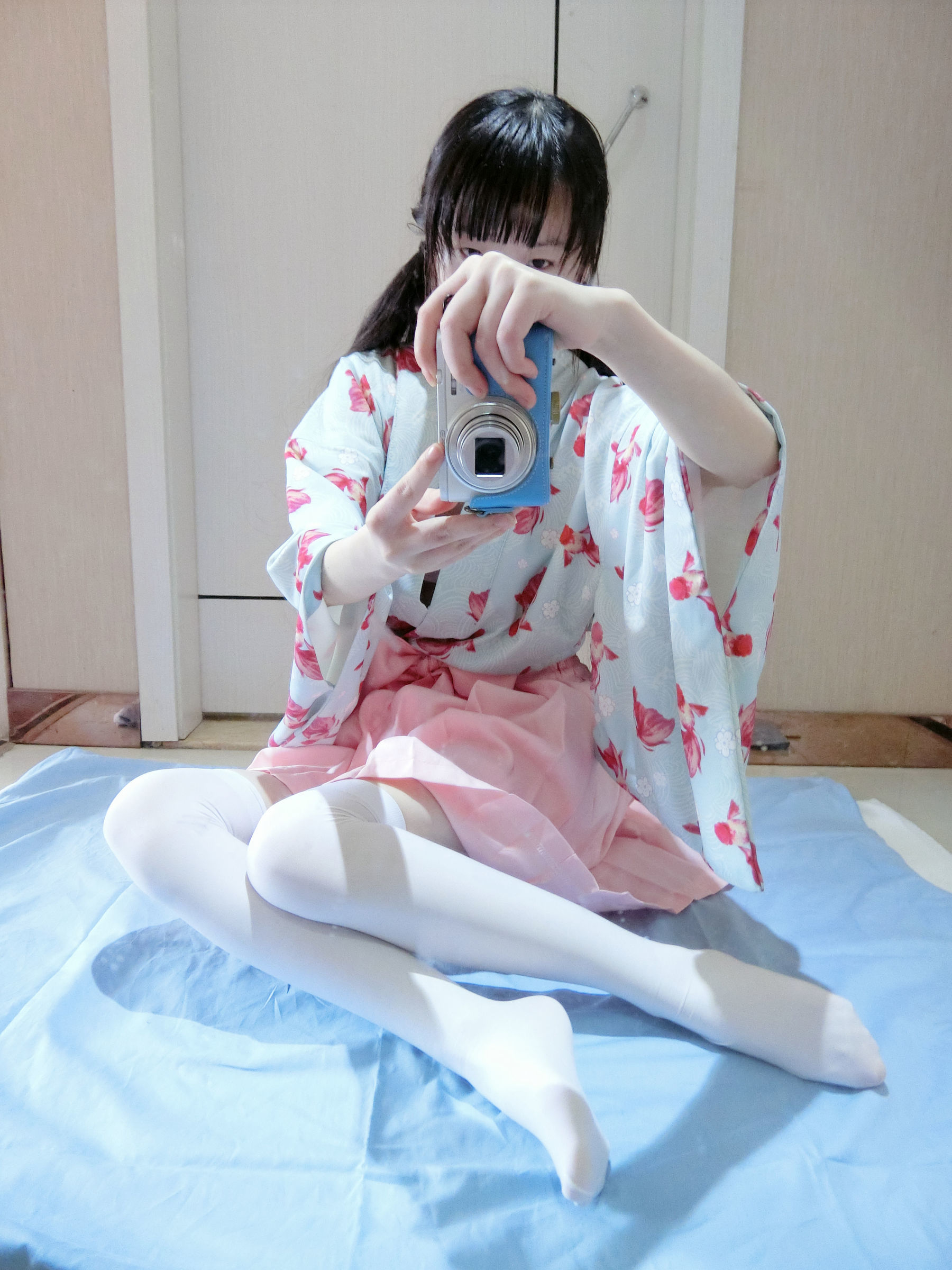 微博萌妹子西尔酱 - 金鱼和服-图12