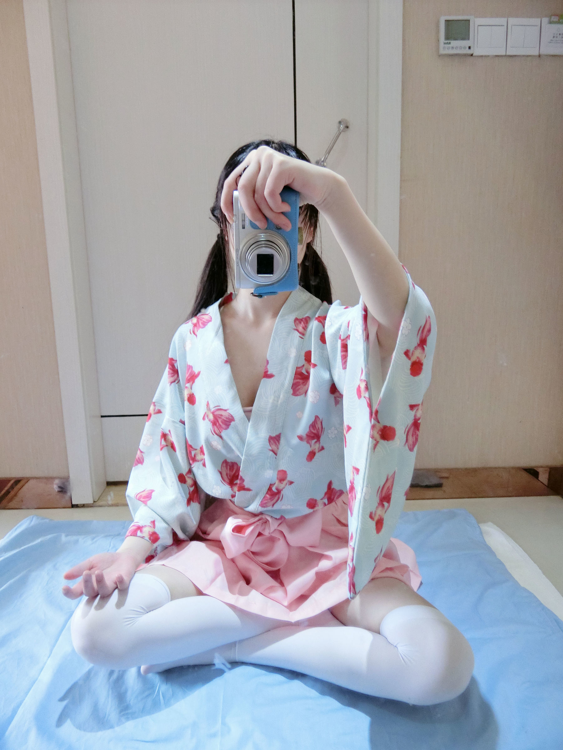 微博萌妹子西尔酱 - 金鱼和服-图13