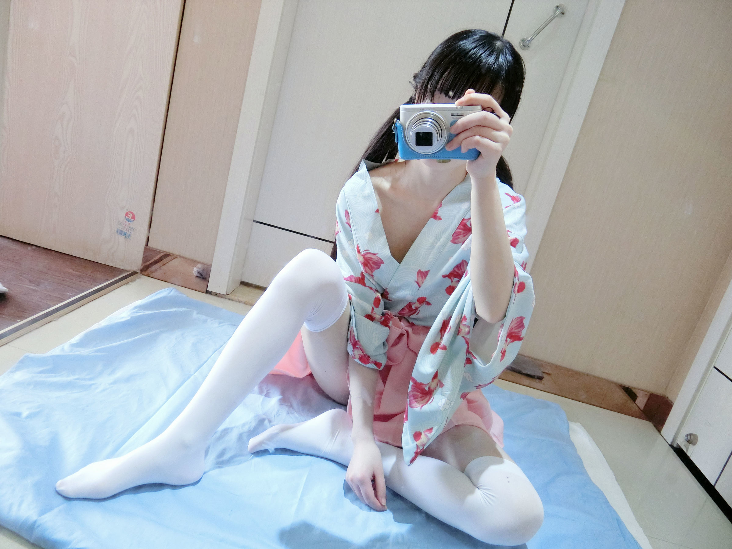 微博萌妹子西尔酱 - 金鱼和服-图14