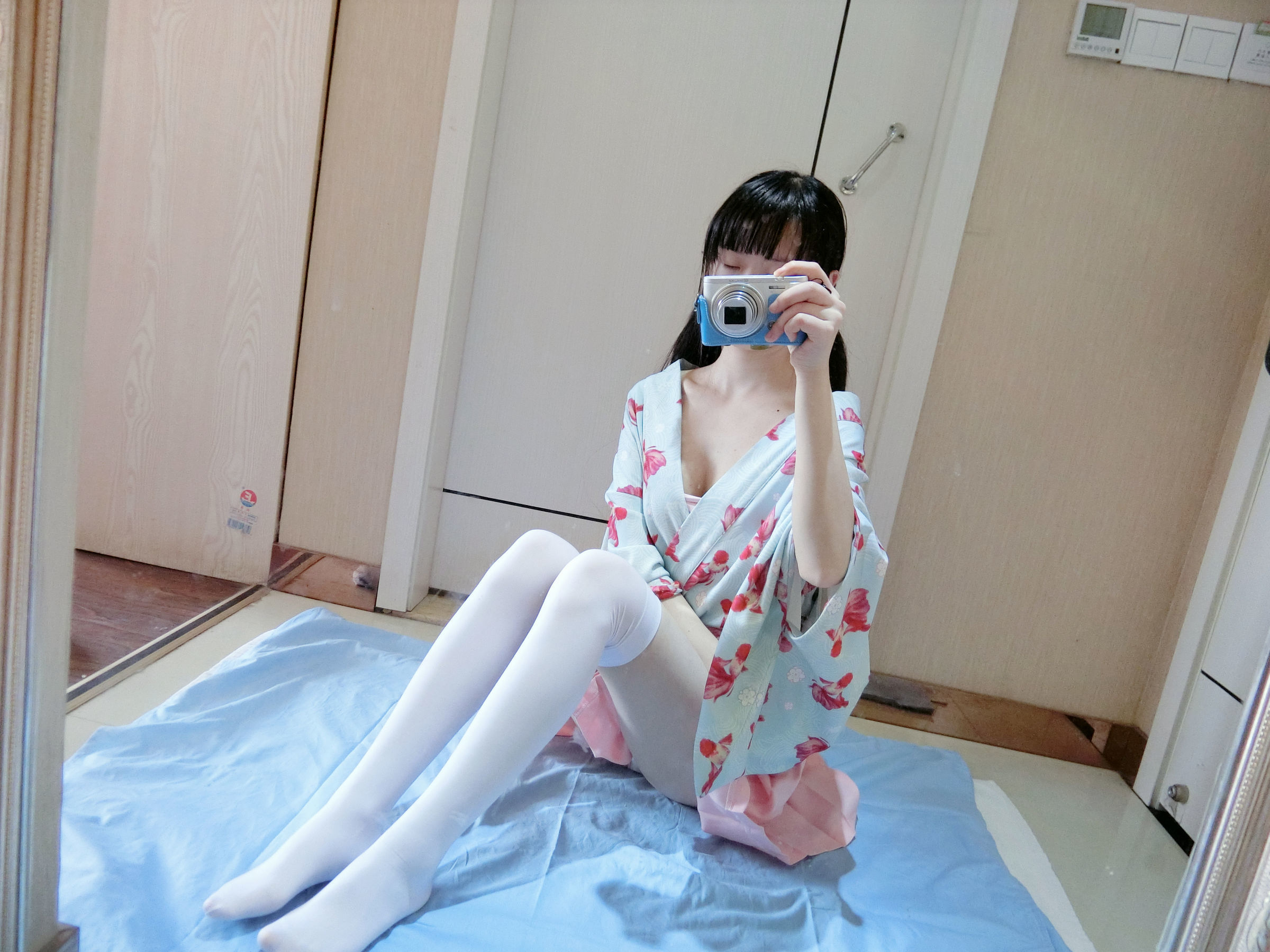 微博萌妹子西尔酱 - 金鱼和服-图15