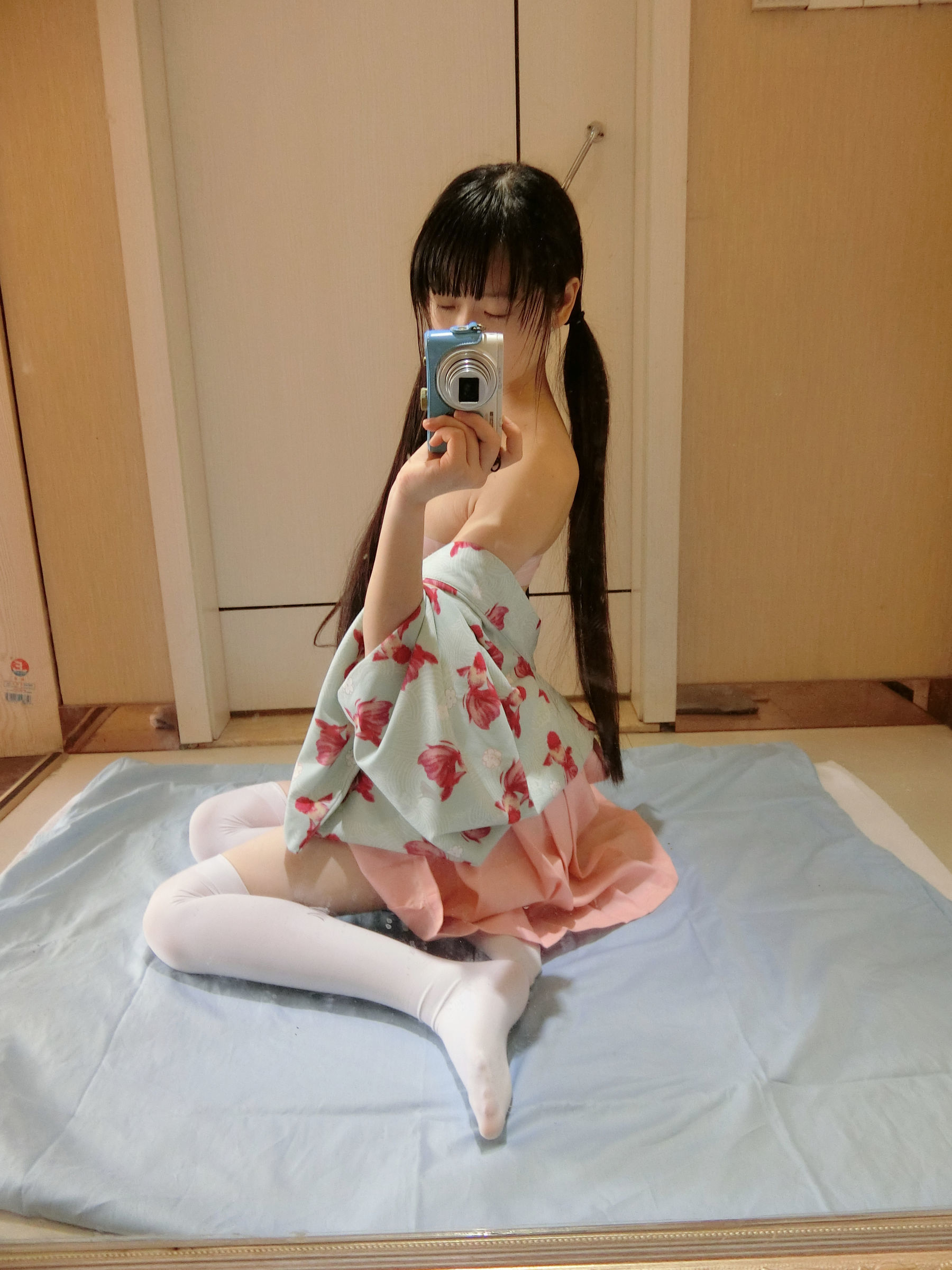 微博萌妹子西尔酱 - 金鱼和服-图16