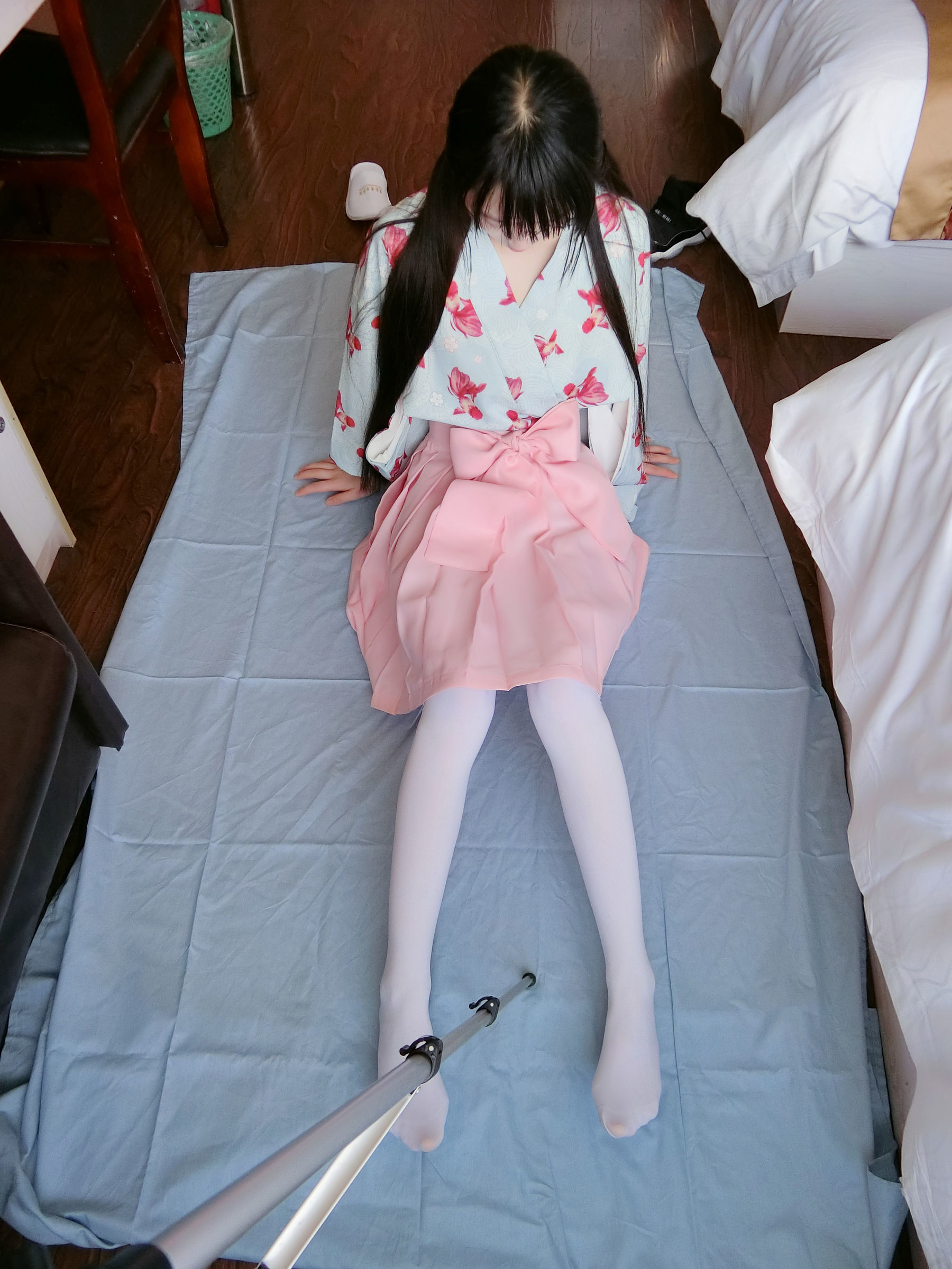 微博萌妹子西尔酱 - 金鱼和服-图2