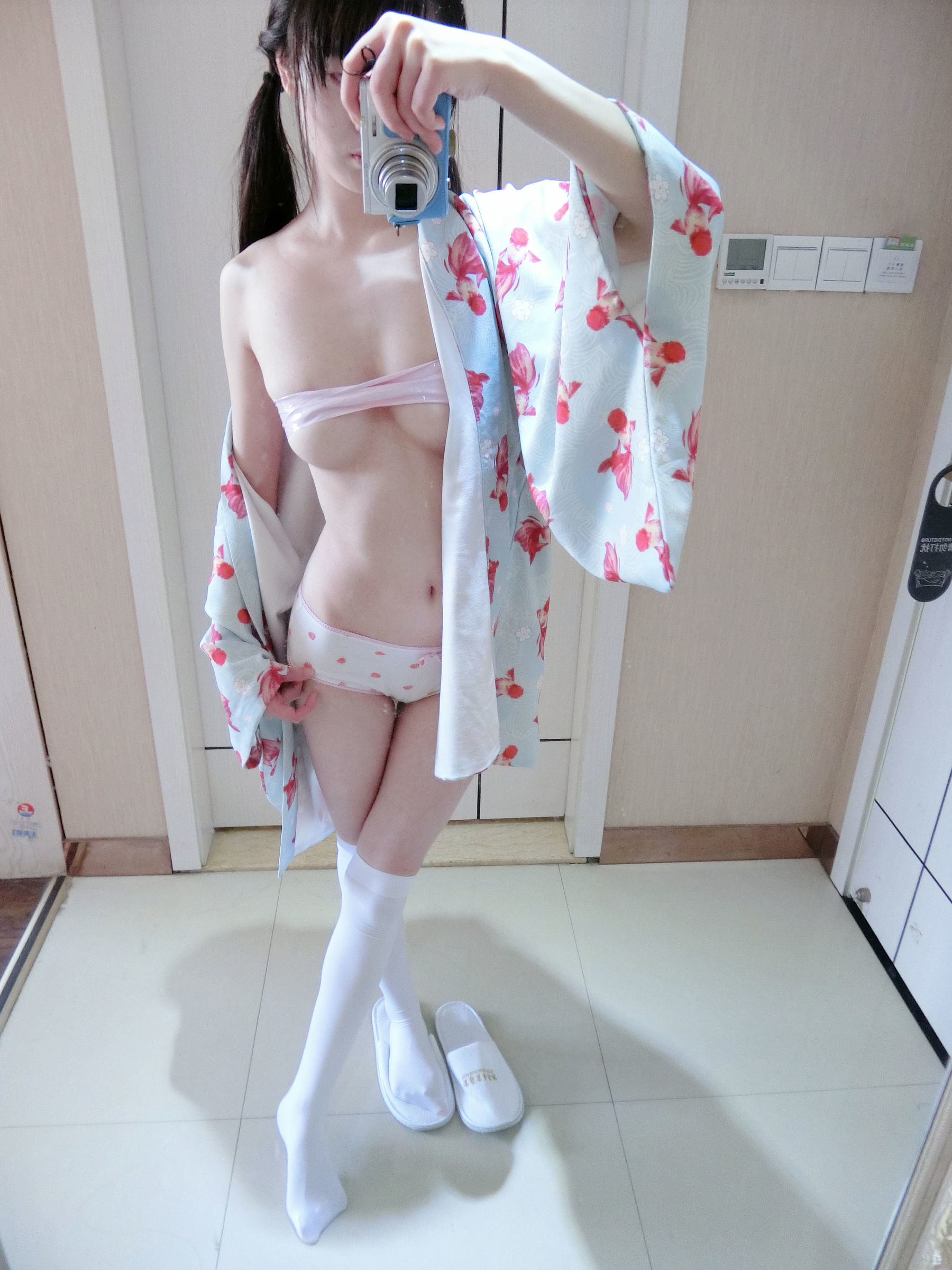 微博萌妹子西尔酱 - 金鱼和服-图31