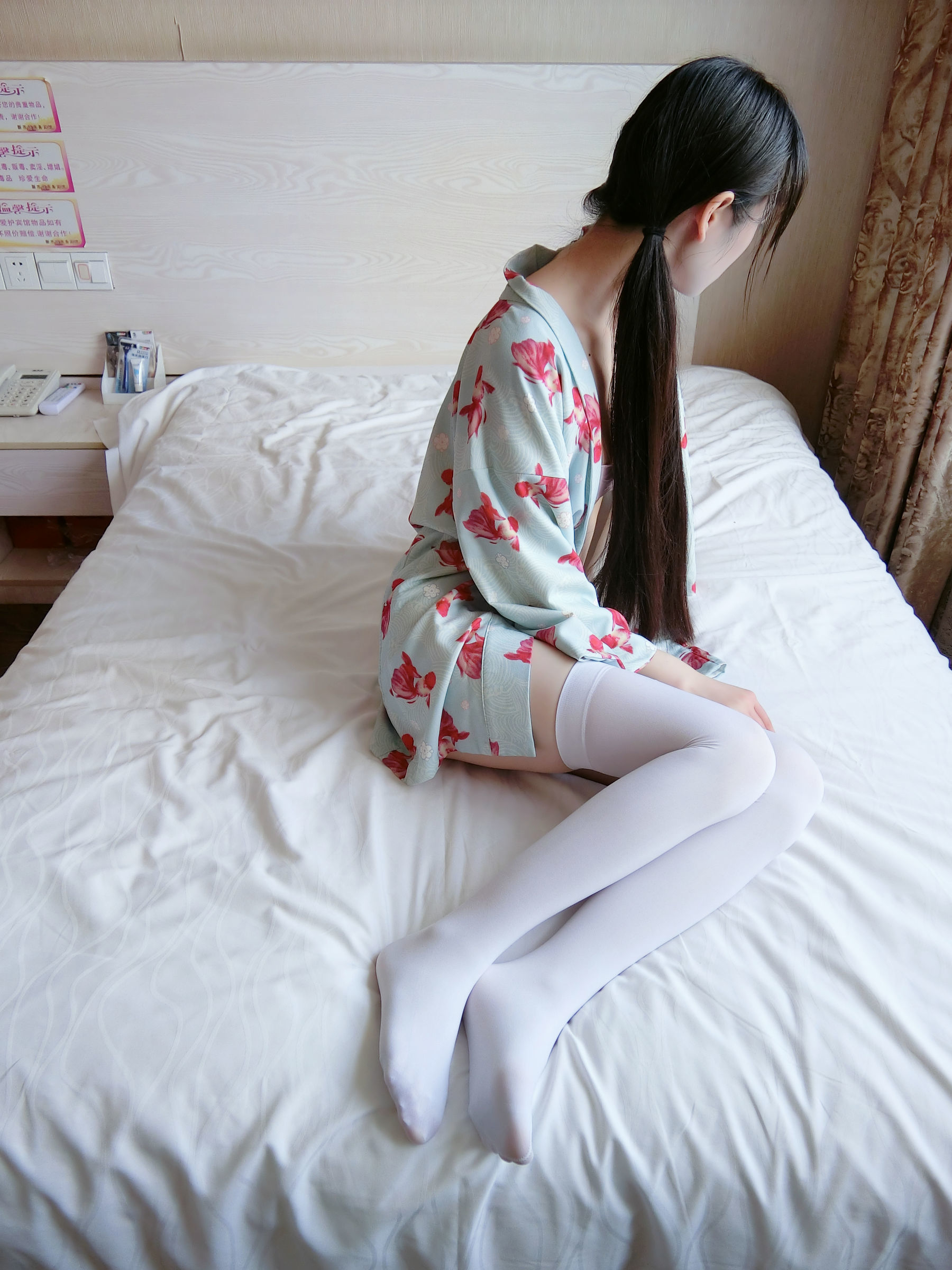 微博萌妹子西尔酱 - 金鱼和服-图37