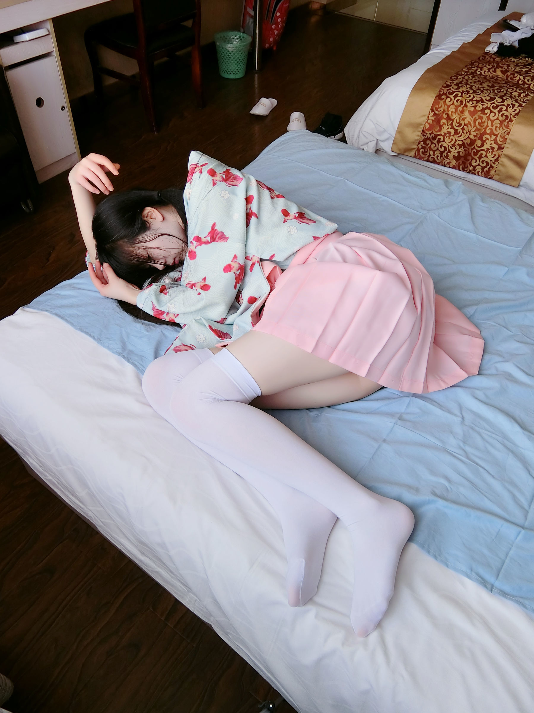 微博萌妹子西尔酱 - 金鱼和服-图8