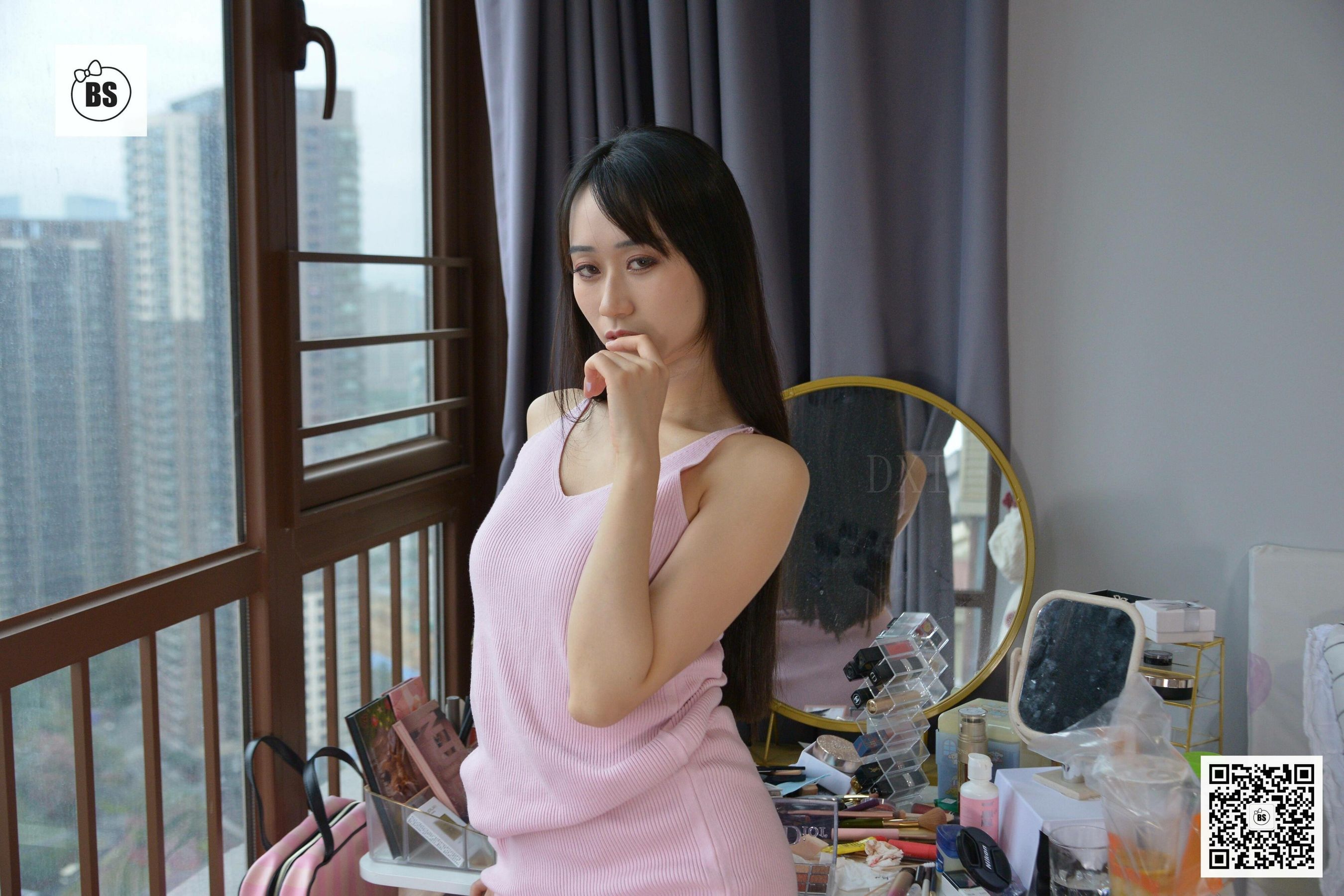 MX017 美西 窗台前的女朋友-图43