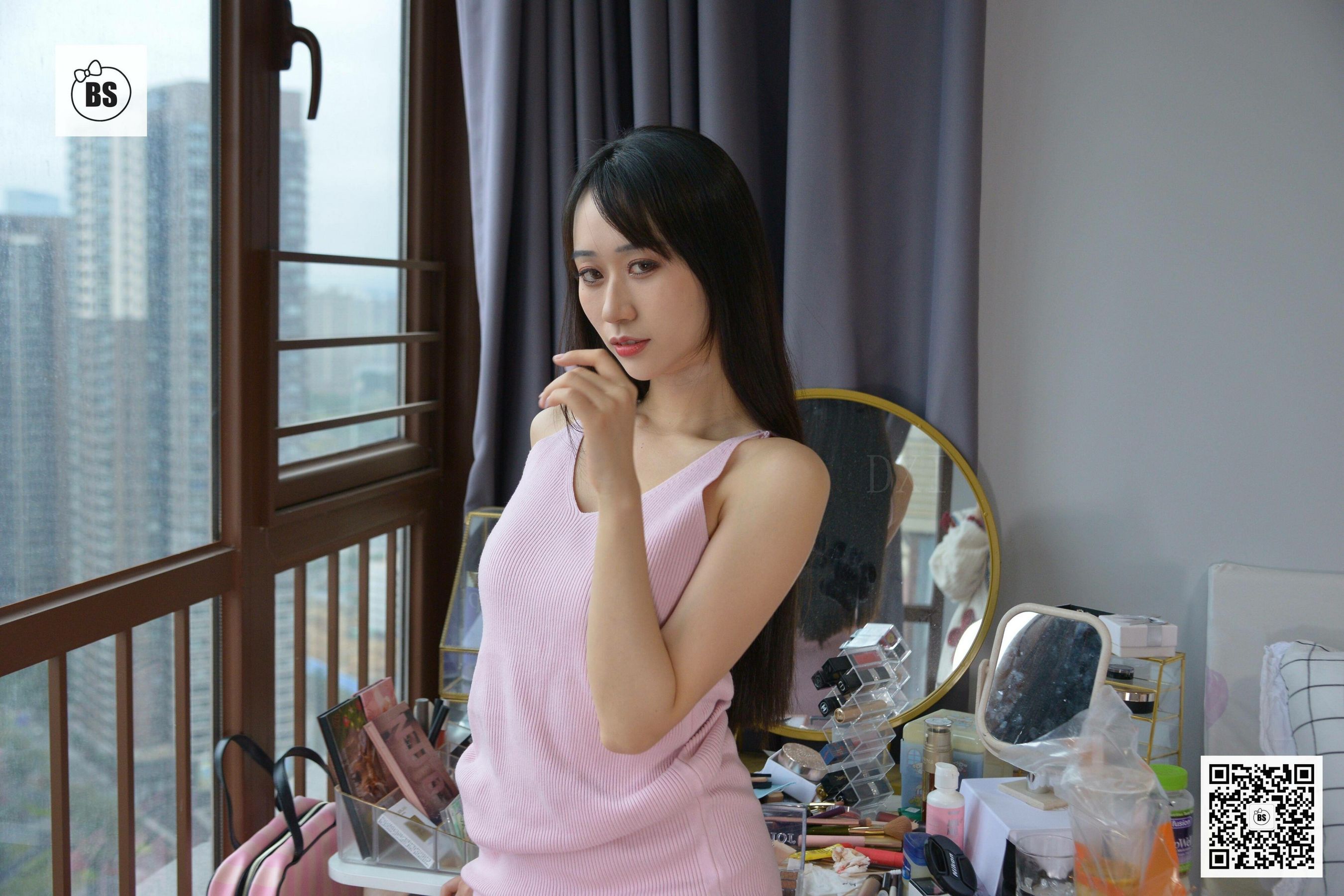 MX017 美西 窗台前的女朋友-图44