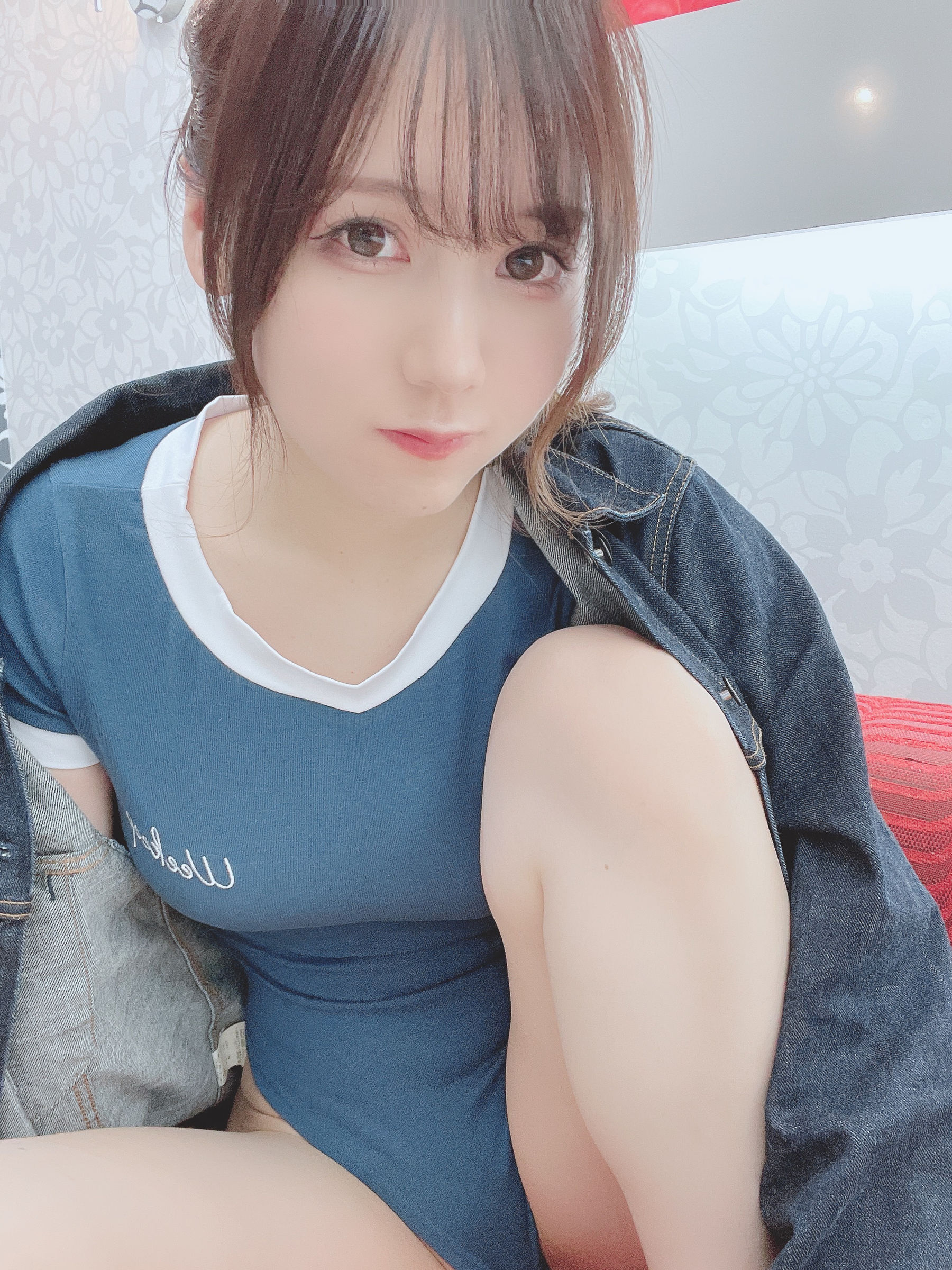 日本甜美COSERけんけん 20211112-ハイレグ×Tシャツ-图3