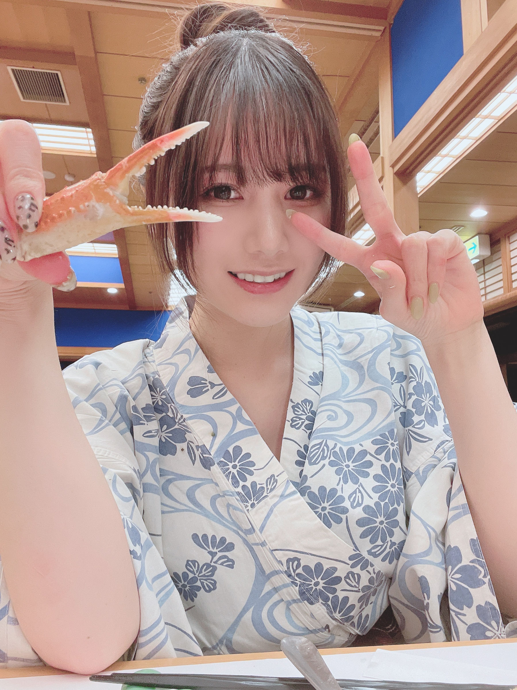 日本甜美COSERけんけん 20211120-温泉旅おまけ♨️+まっしろでふわふわ-图4