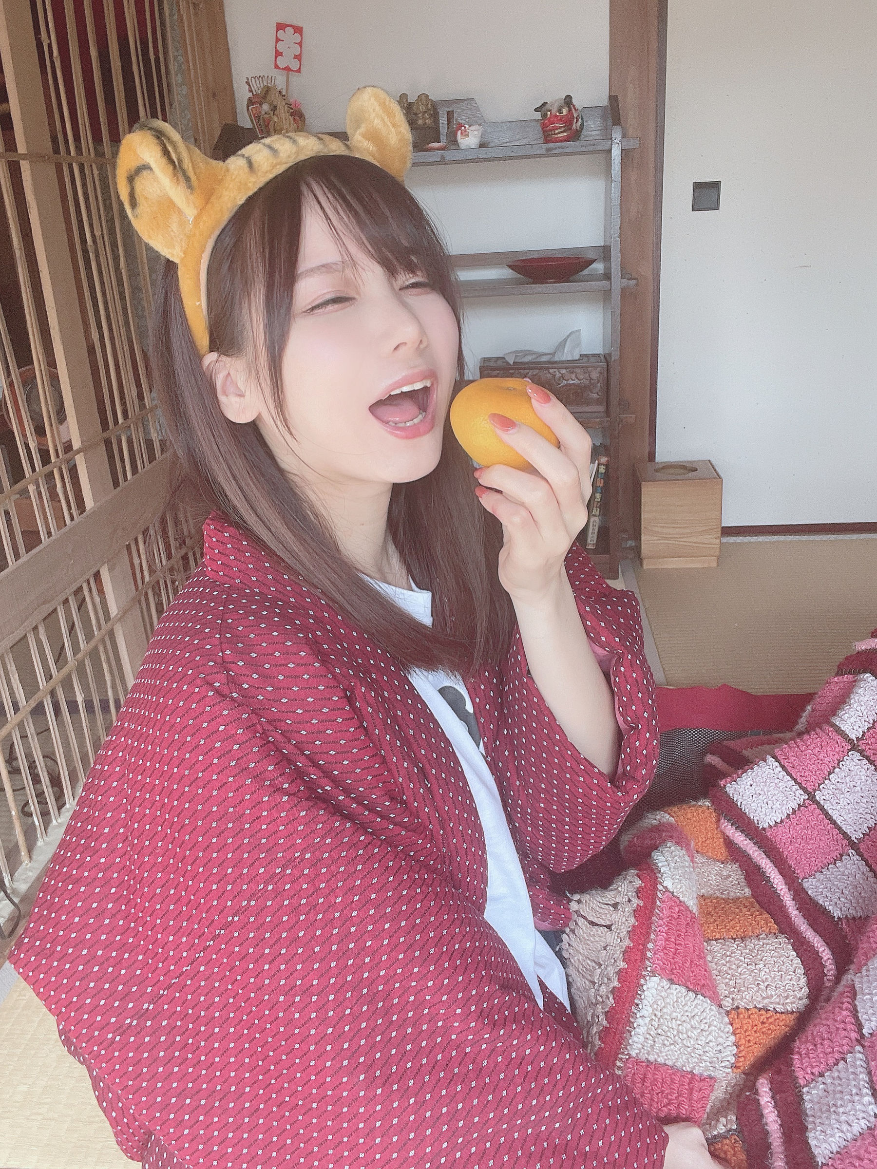 日本甜美COSERけんけん 20220104-寅年-图8