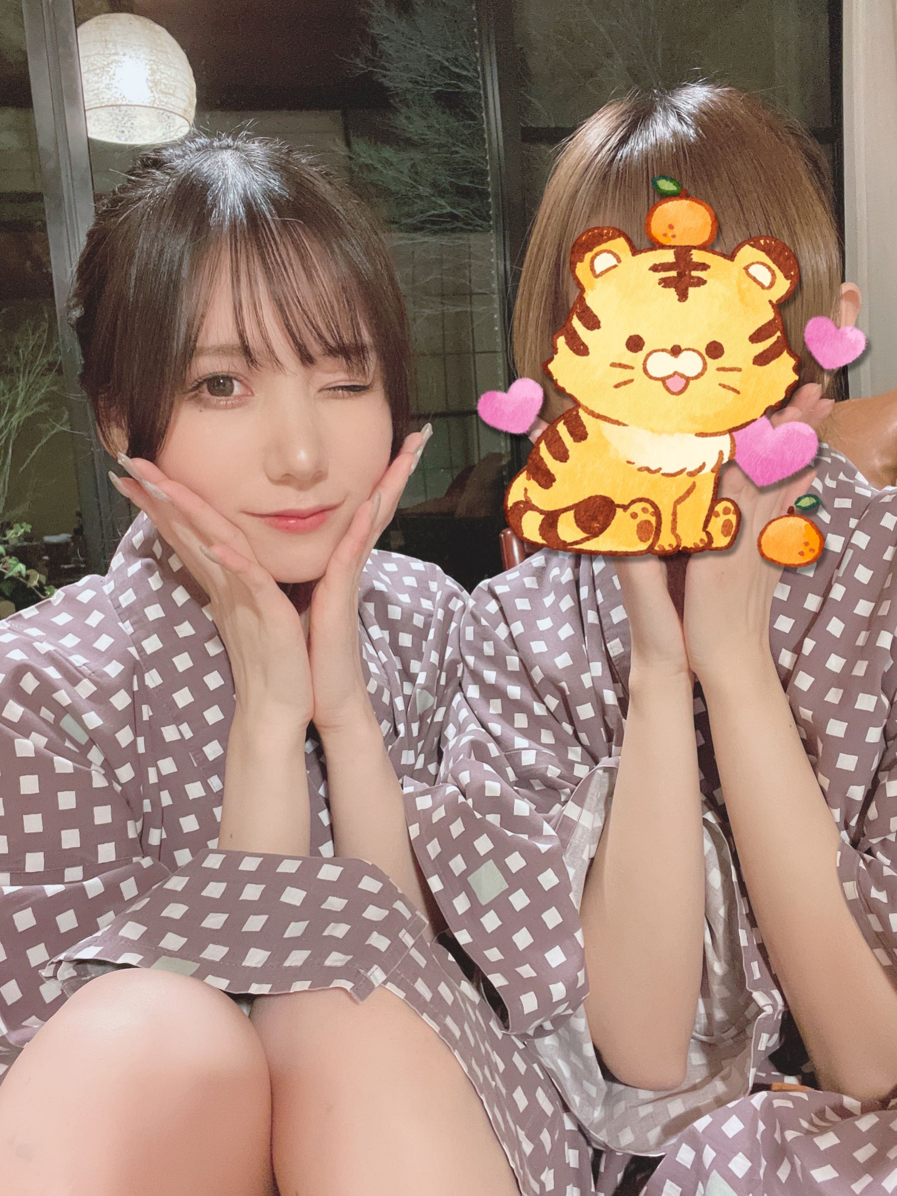 日本甜美COSERけんけん 20220111-石川観光+温泉浴衣-图14