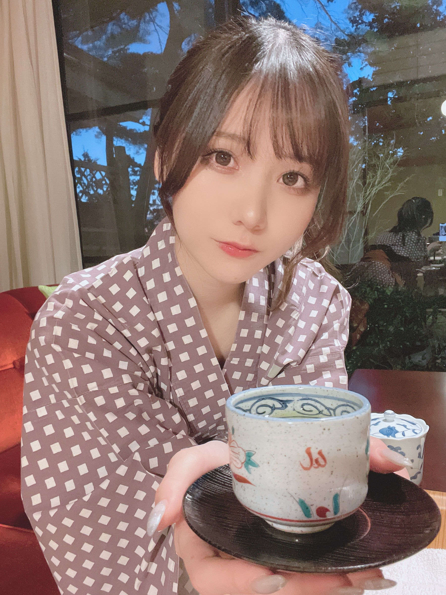 日本甜美COSERけんけん 20220111-石川観光+温泉浴衣-图17