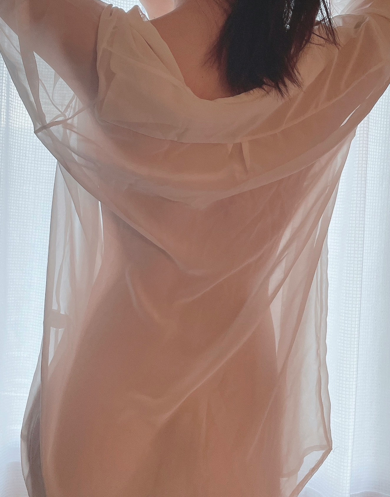 日本甜美COSERけんけん 20220128-透けシャツ×ランジェリー-图30