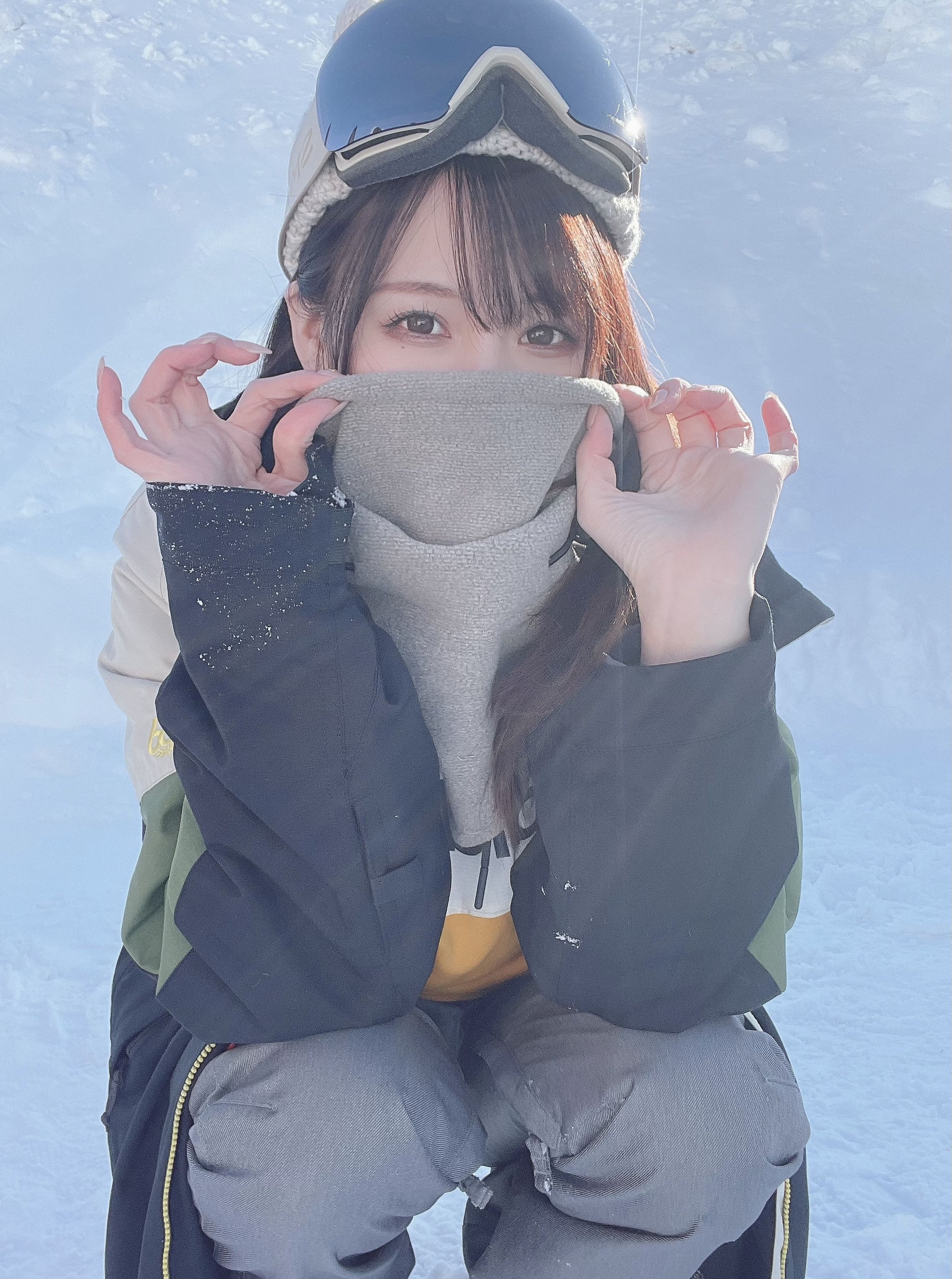 日本甜美COSERけんけん 20220131-スノボウェア-图0