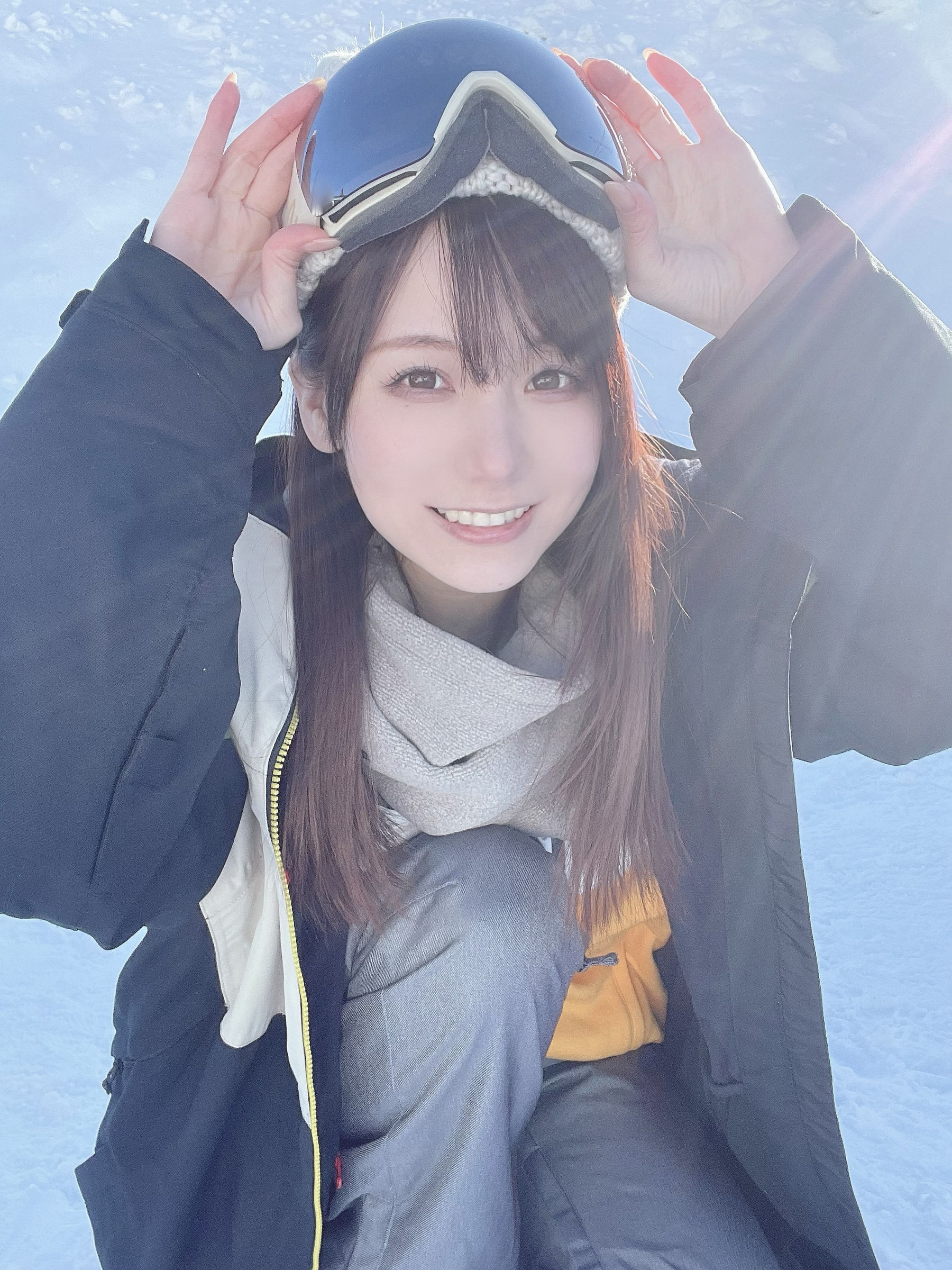 日本甜美COSERけんけん 20220131-スノボウェア-图11