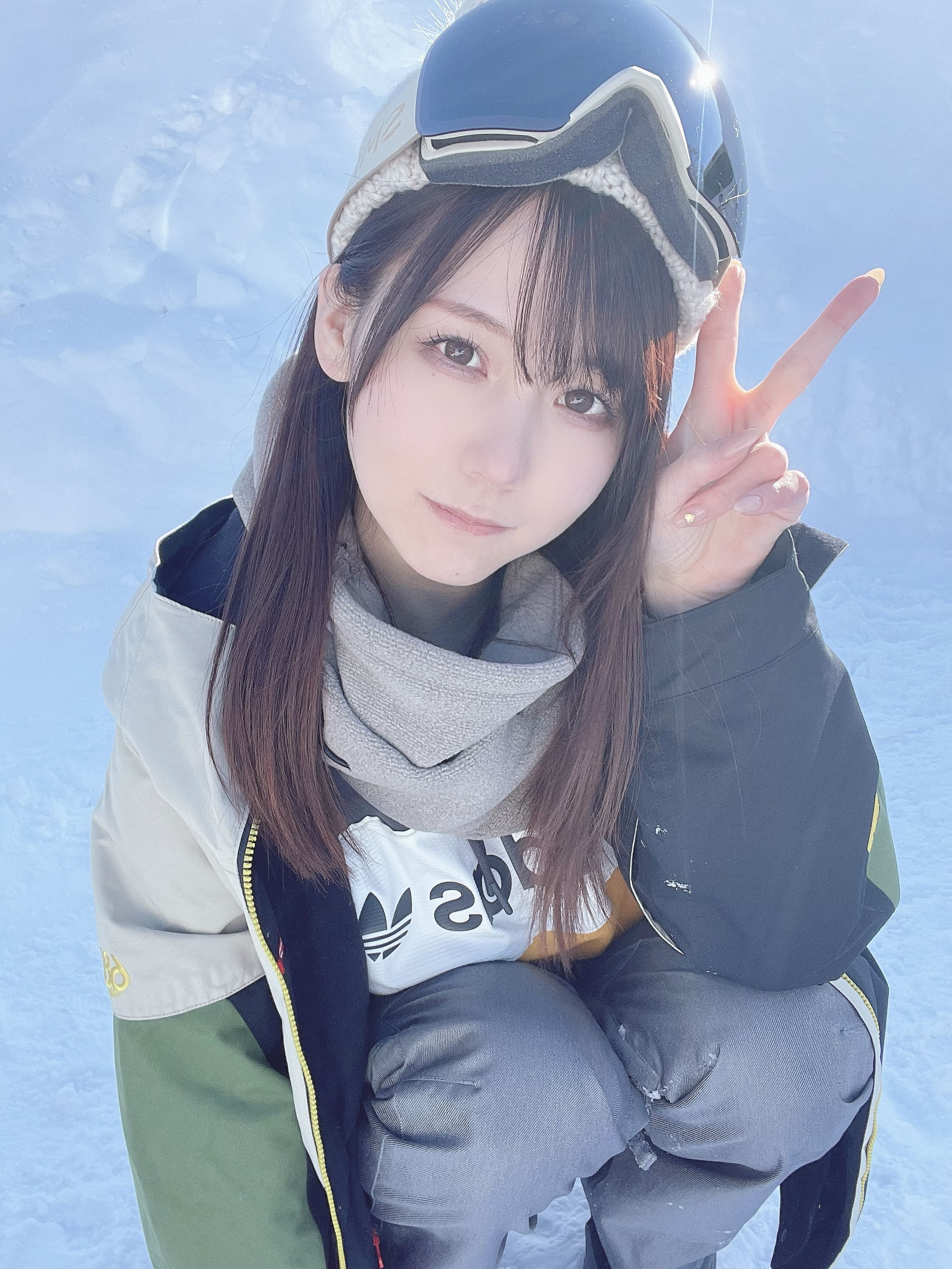 日本甜美COSERけんけん 20220131-スノボウェア-图3