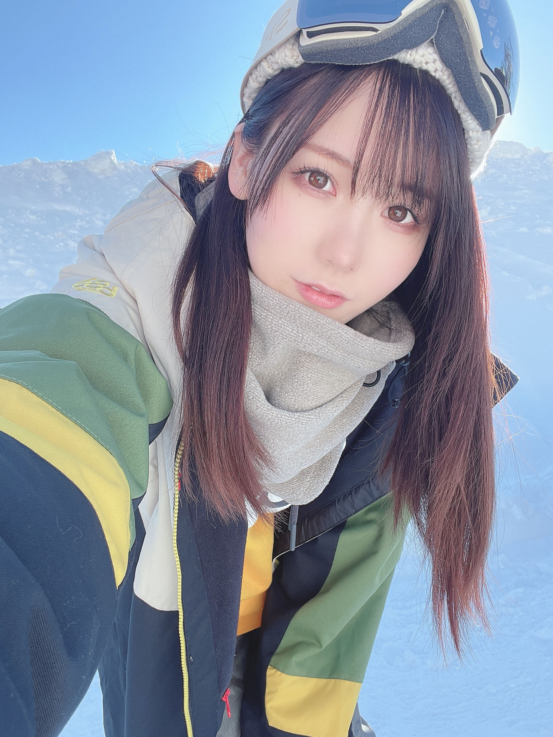 日本甜美COSERけんけん 20220131-スノボウェア-图4