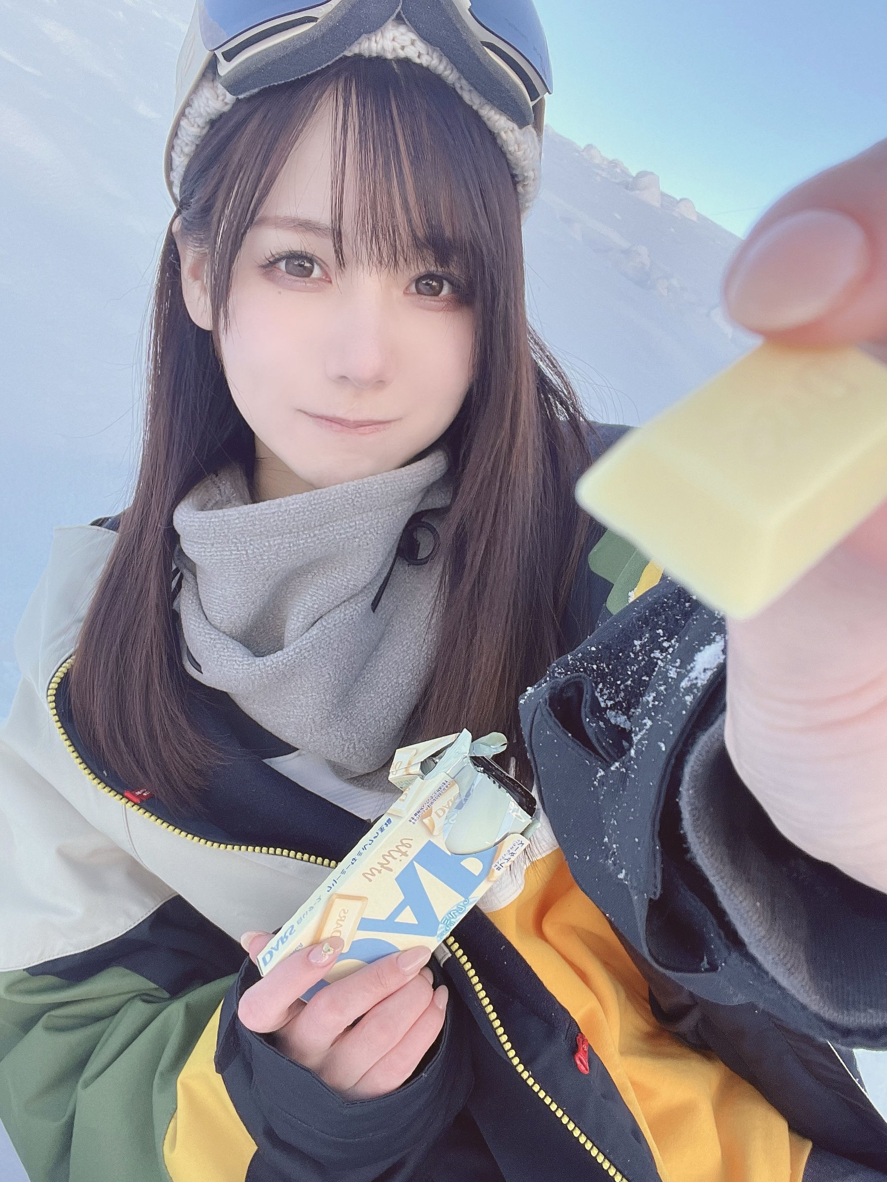 日本甜美COSERけんけん 20220131-スノボウェア-图6