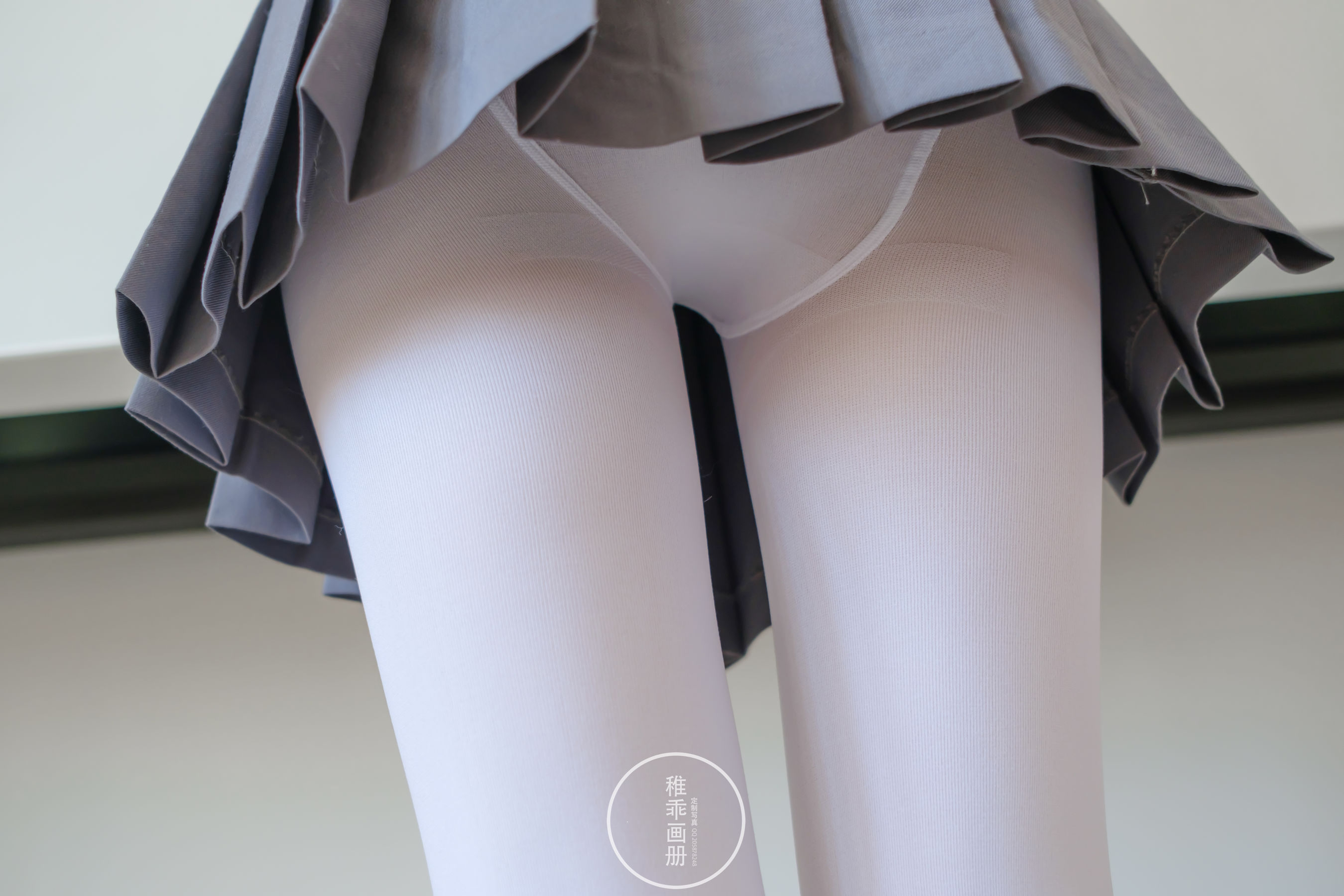 柴系小乖(稚乖画册) - 晴空 赤西夜夜 80D白丝-图0