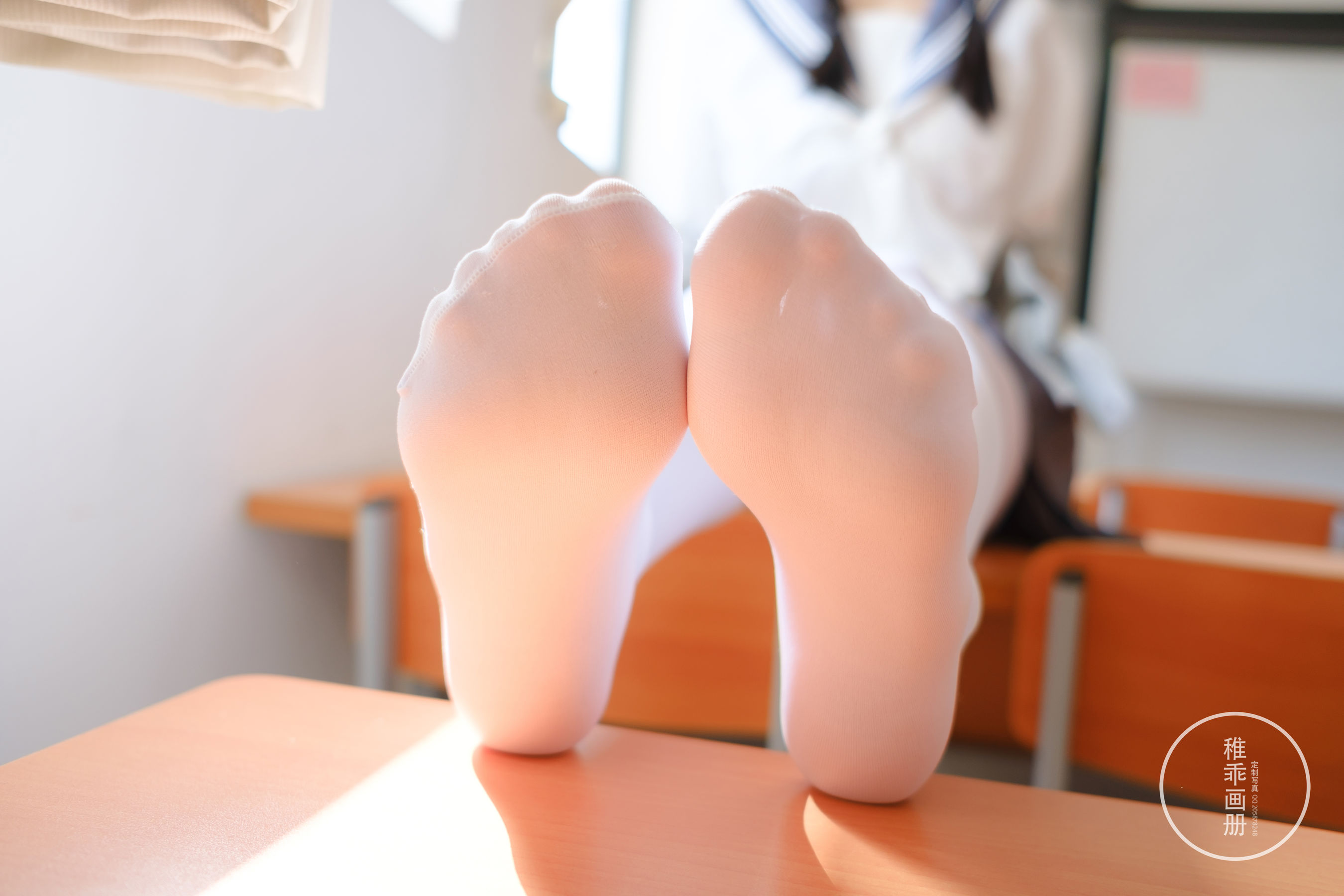 柴系小乖(稚乖画册) - 晴空 赤西夜夜 80D白丝-图11