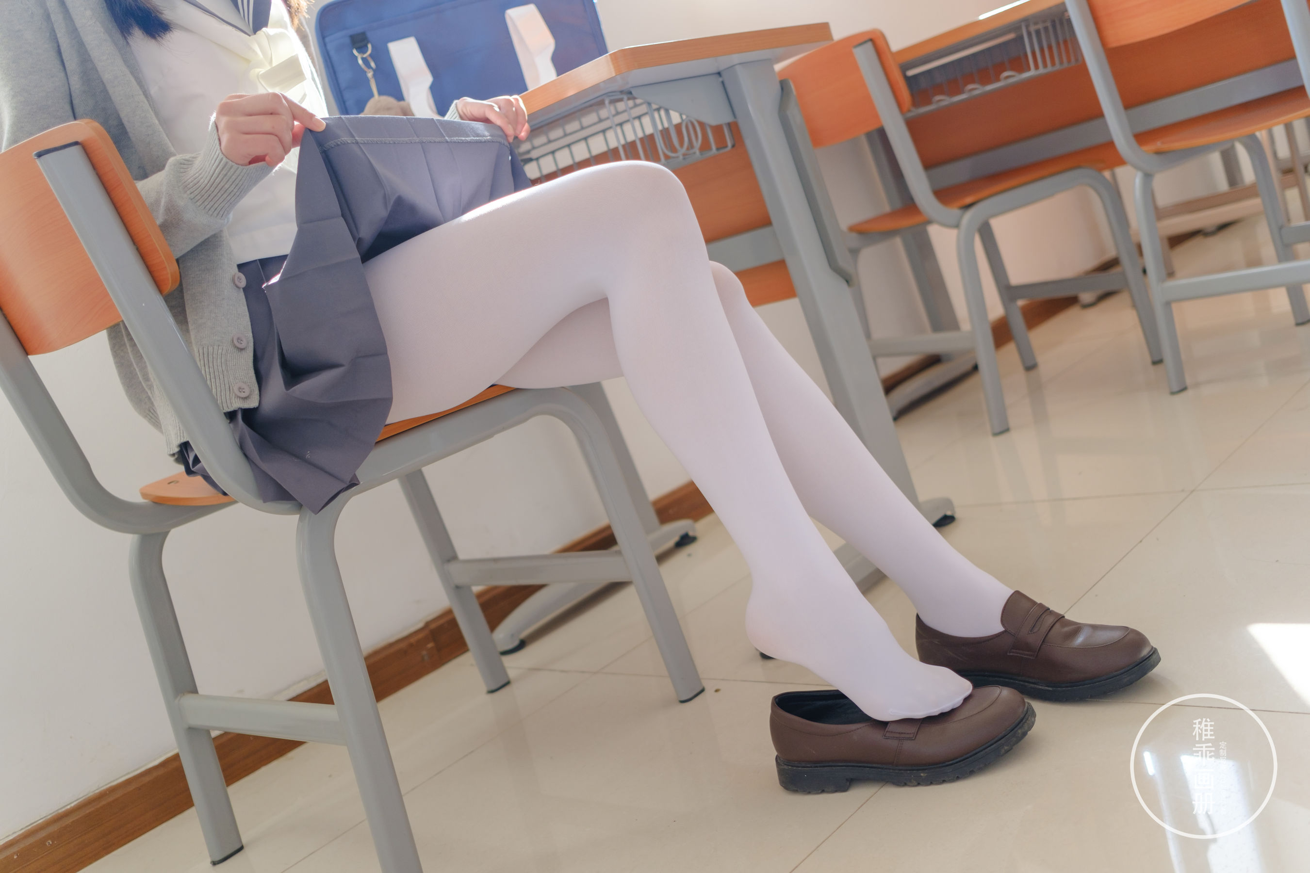 柴系小乖(稚乖画册) - 晴空 赤西夜夜 80D白丝-图33