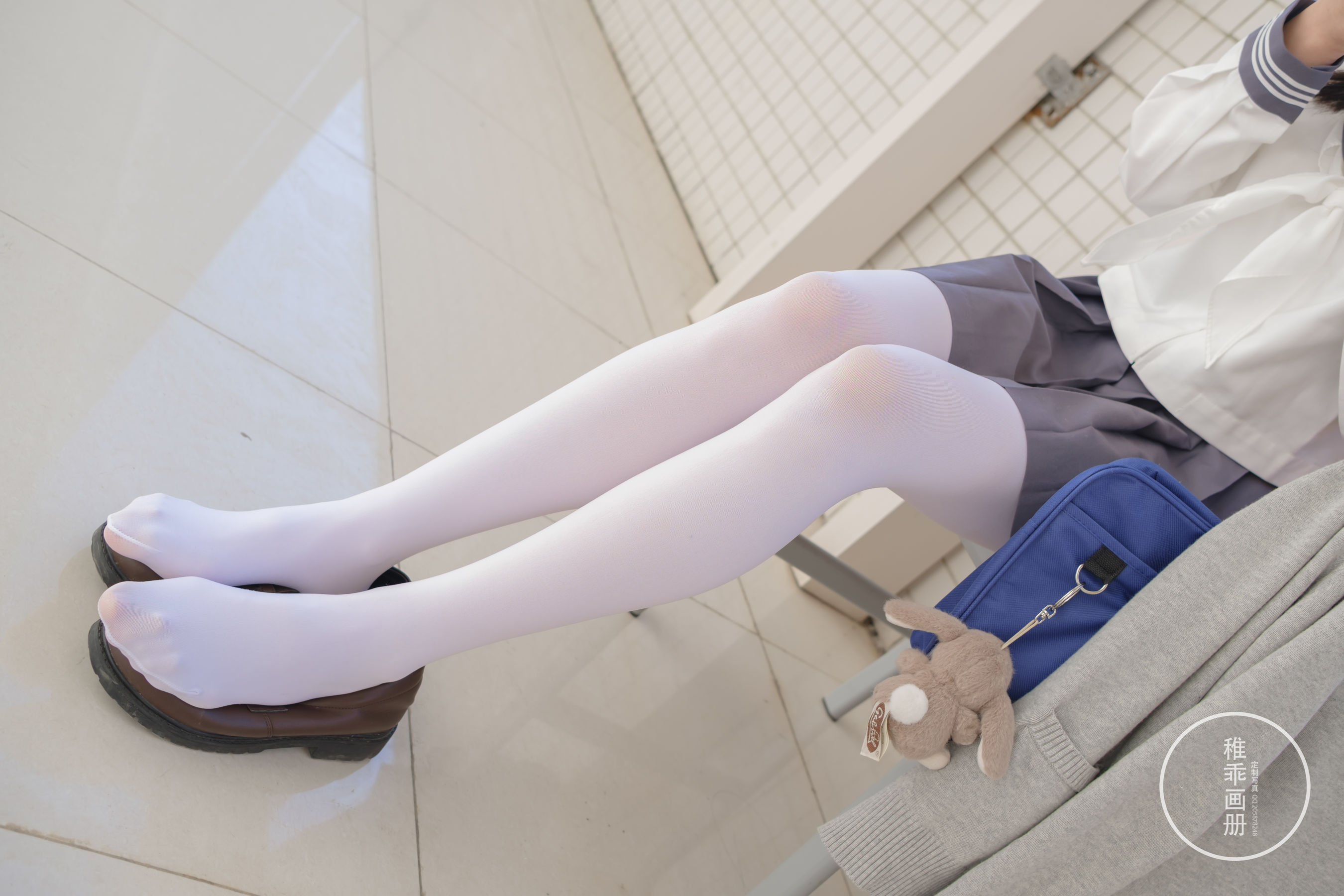 柴系小乖(稚乖画册) - 晴空 赤西夜夜 80D白丝-图42