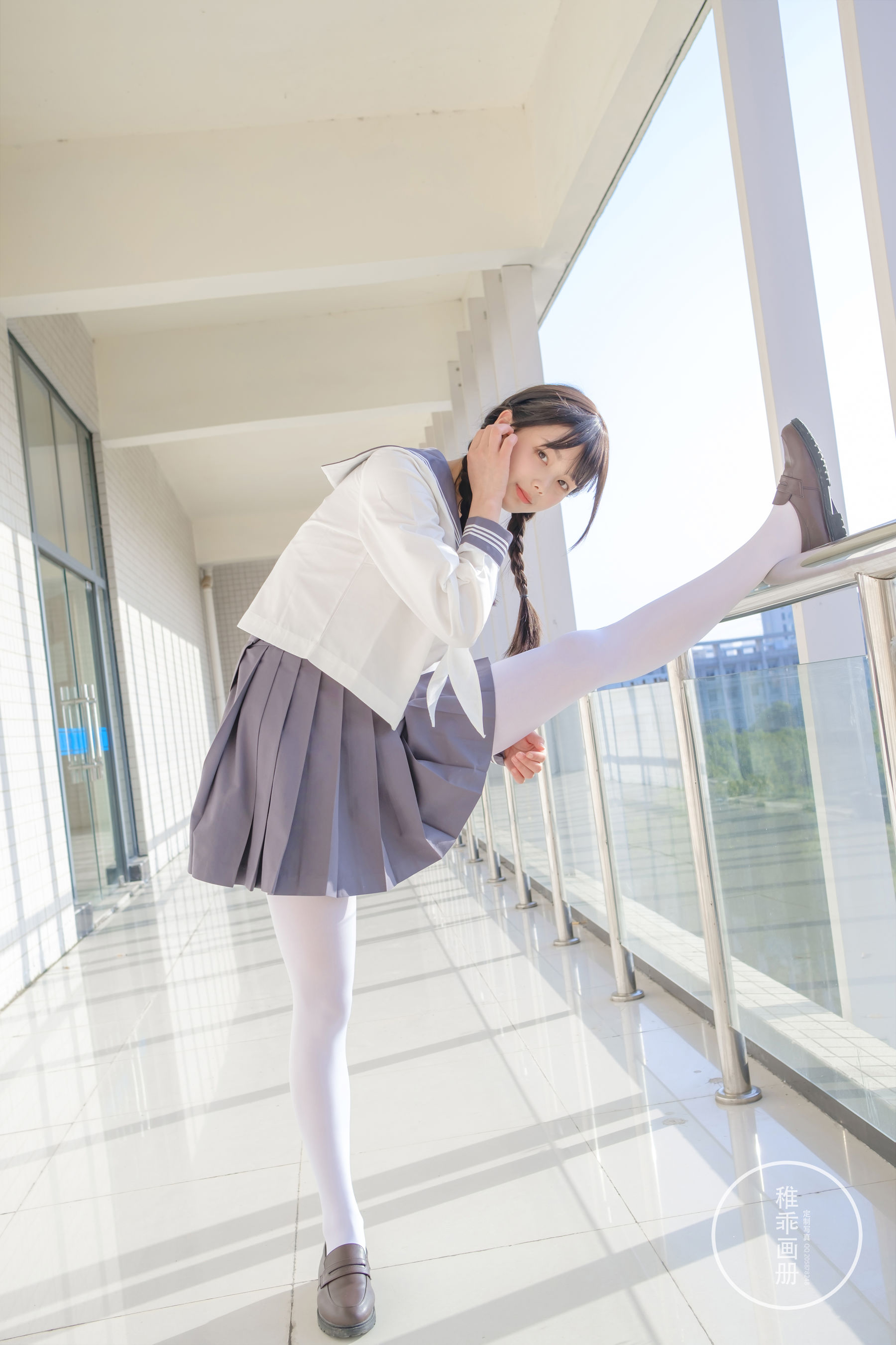 柴系小乖(稚乖画册) - 晴空 赤西夜夜 80D白丝-图51