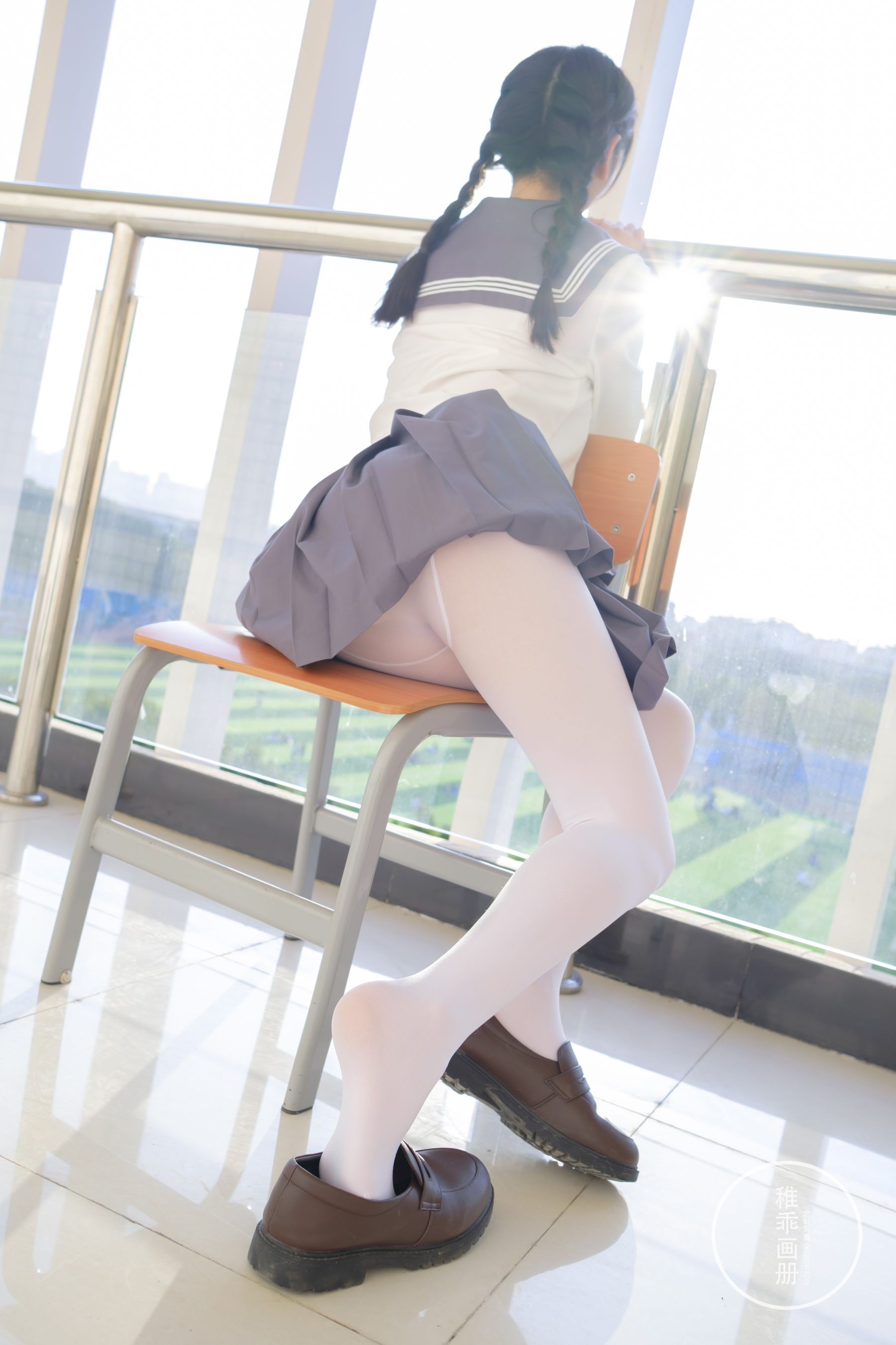 柴系小乖(稚乖画册) - 晴空 赤西夜夜 80D白丝-图62