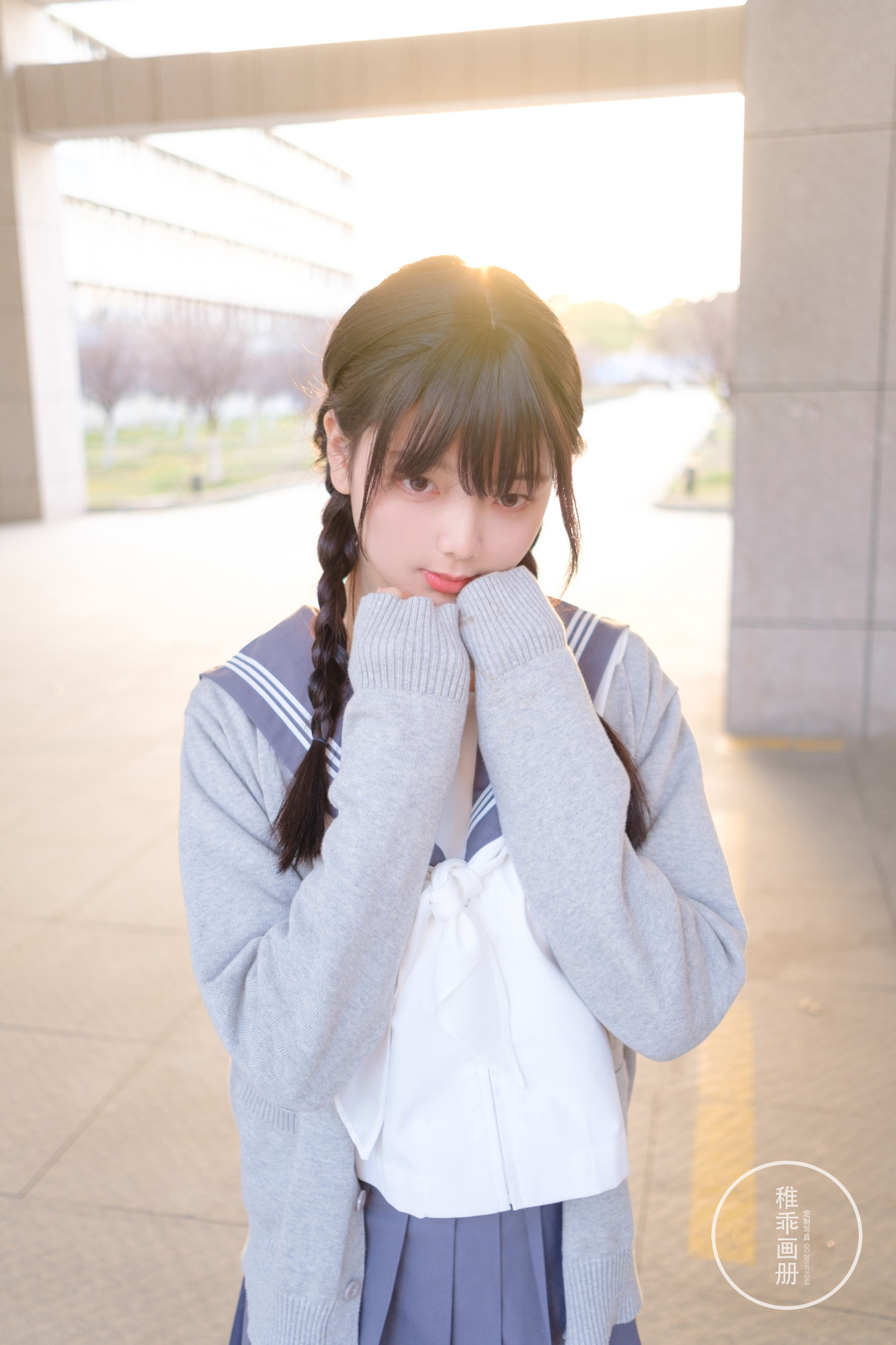 柴系小乖(稚乖画册) - 晴空 赤西夜夜 80D白丝-图69