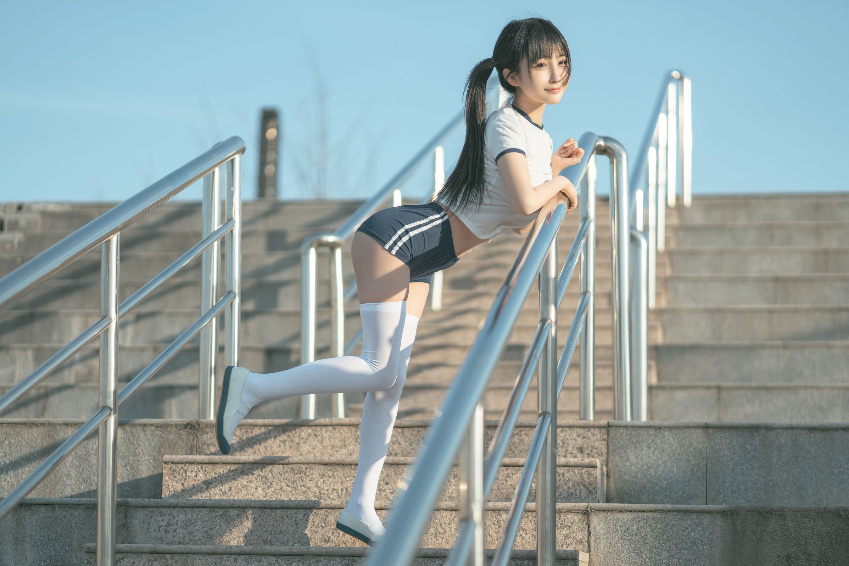 桜井宁宁 - 体操服-图10