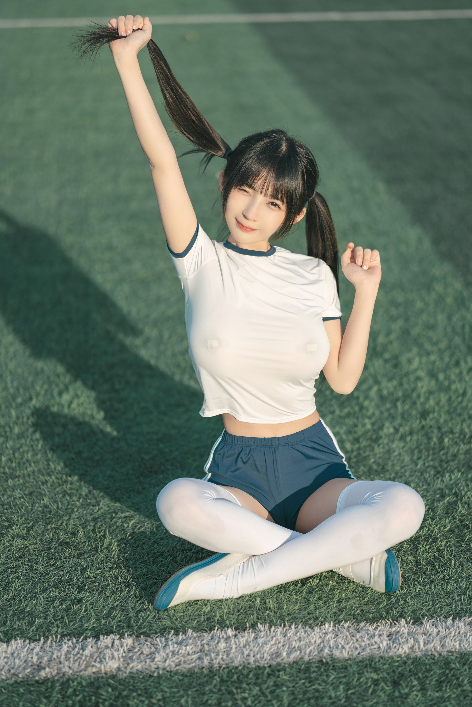 桜井宁宁 - 体操服-图13