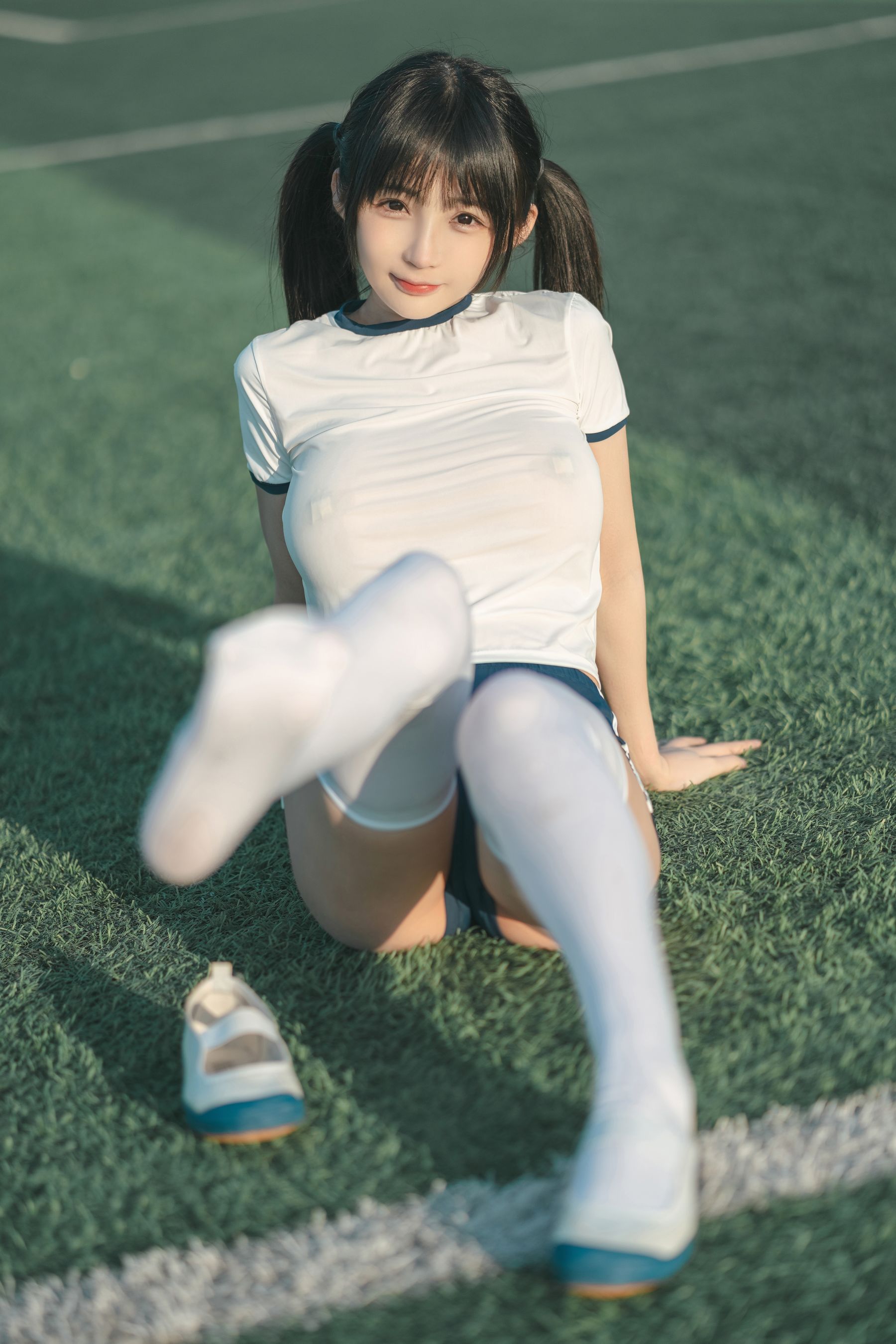 桜井宁宁 - 体操服-图15