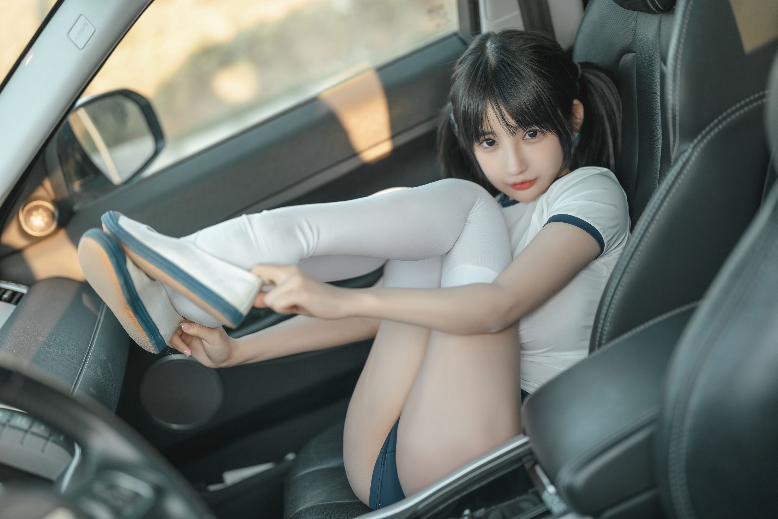 桜井宁宁 - 体操服-图22