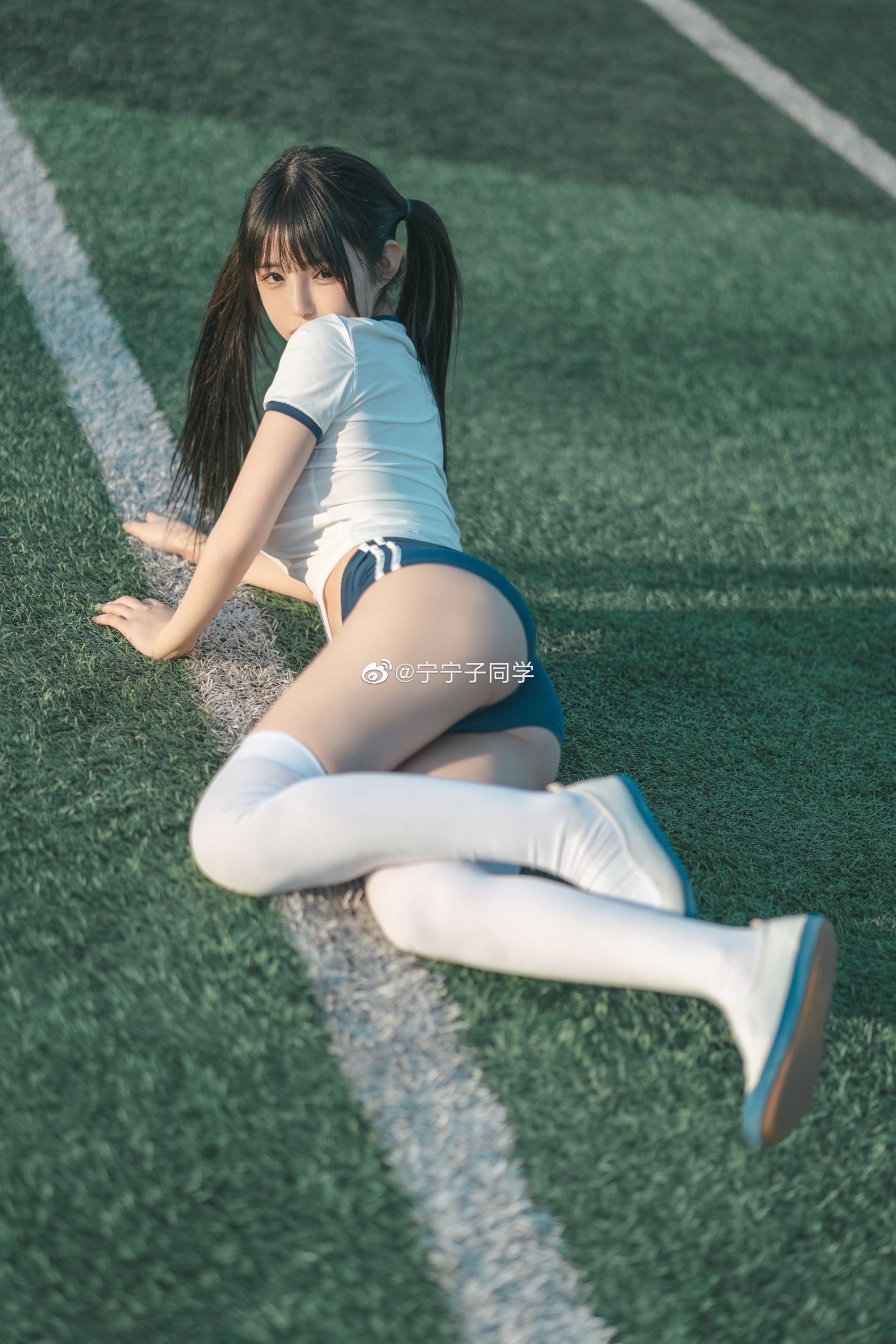 桜井宁宁 - 体操服-图4