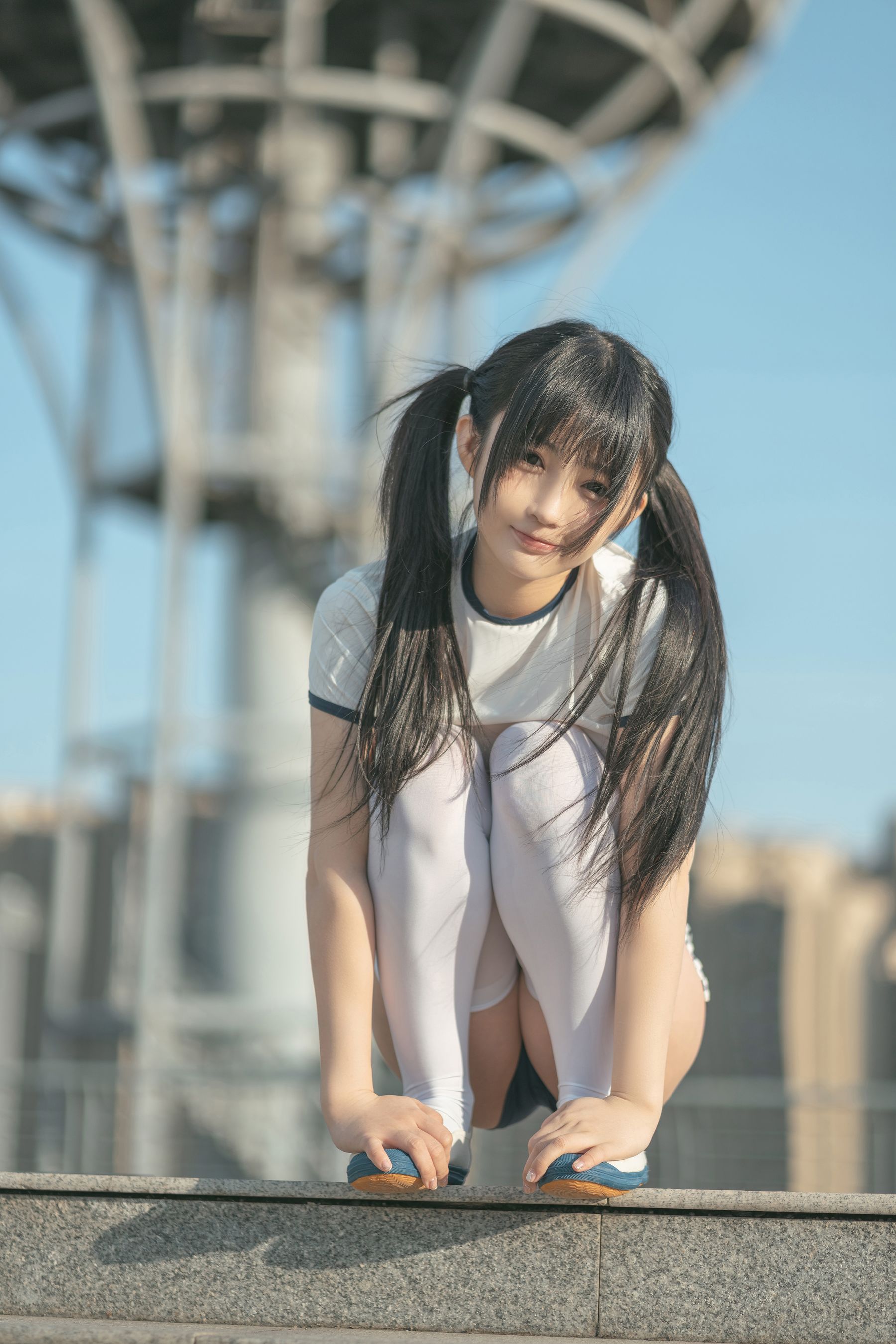 桜井宁宁 - 体操服-图7