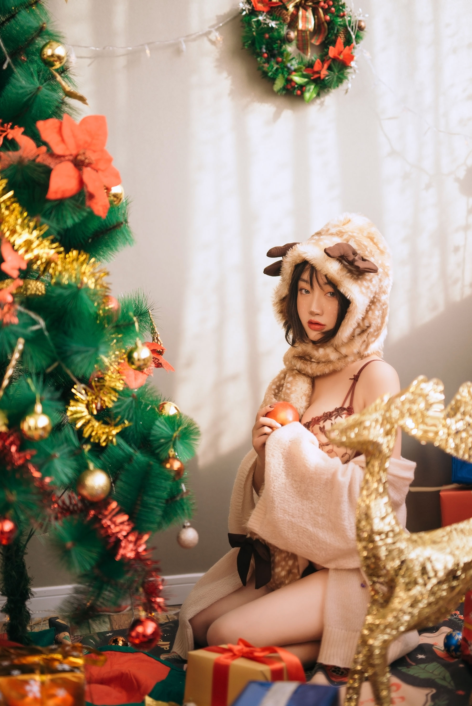 模特野百合 - 圣诞-图10