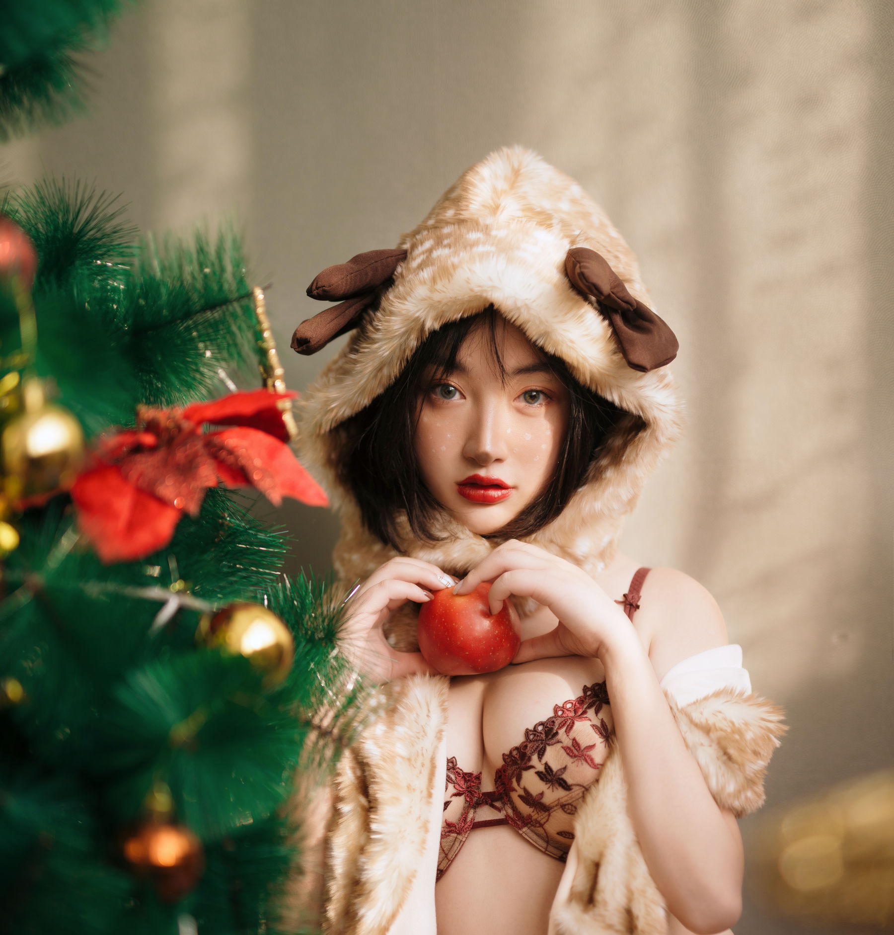 模特野百合 - 圣诞-图7