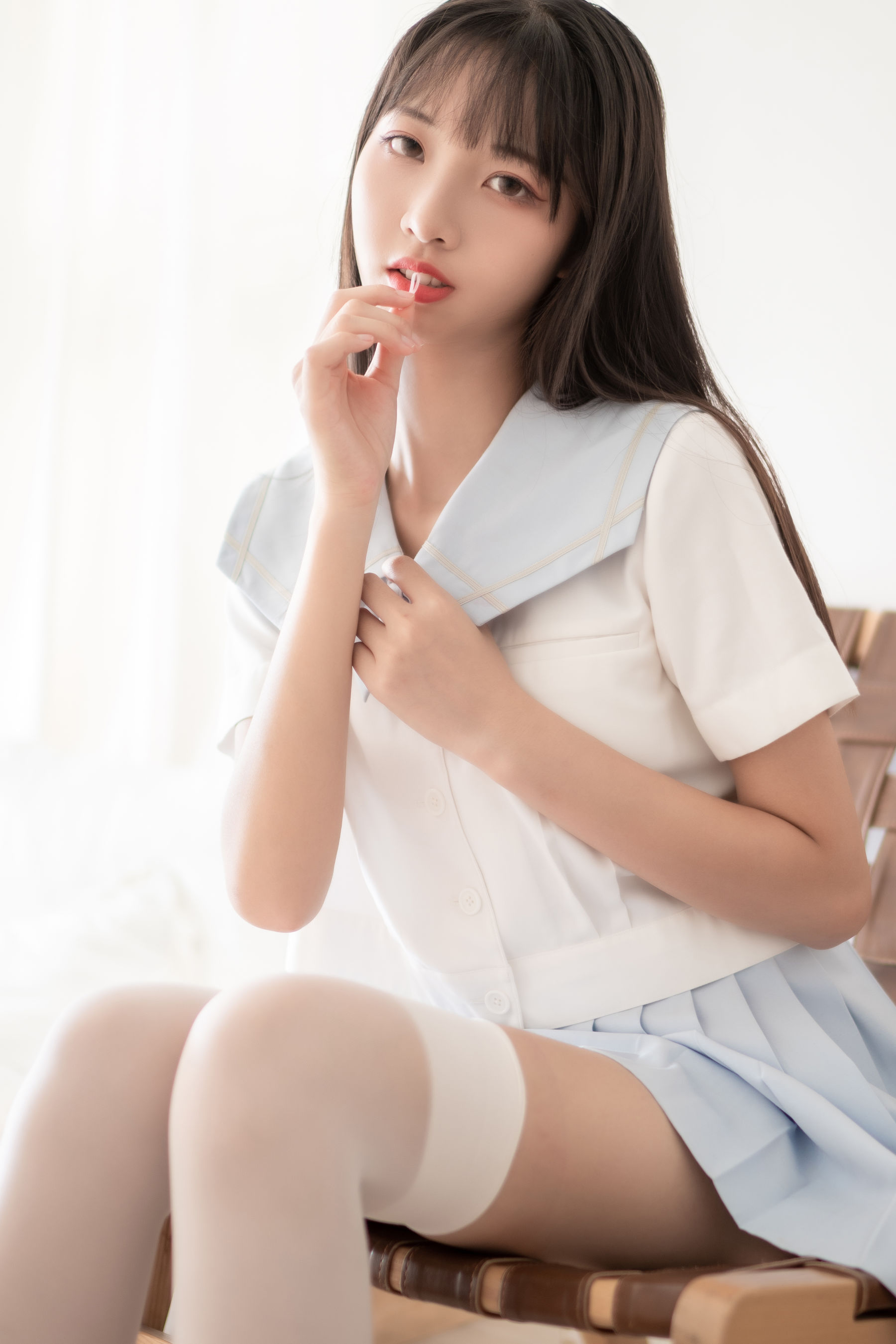 清纯妹子西瓜 - JK学生服-图26