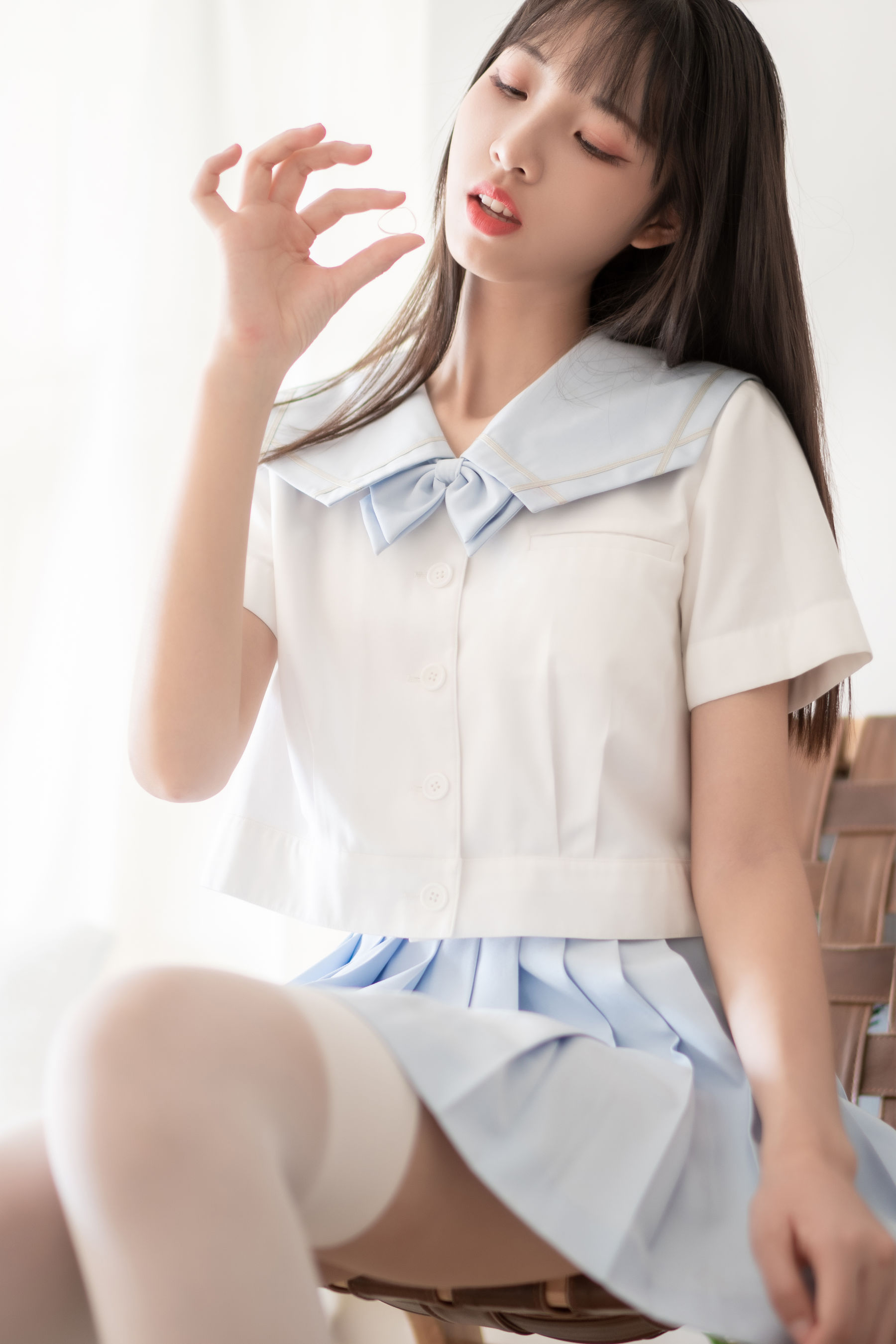 清纯妹子西瓜 - JK学生服-图27