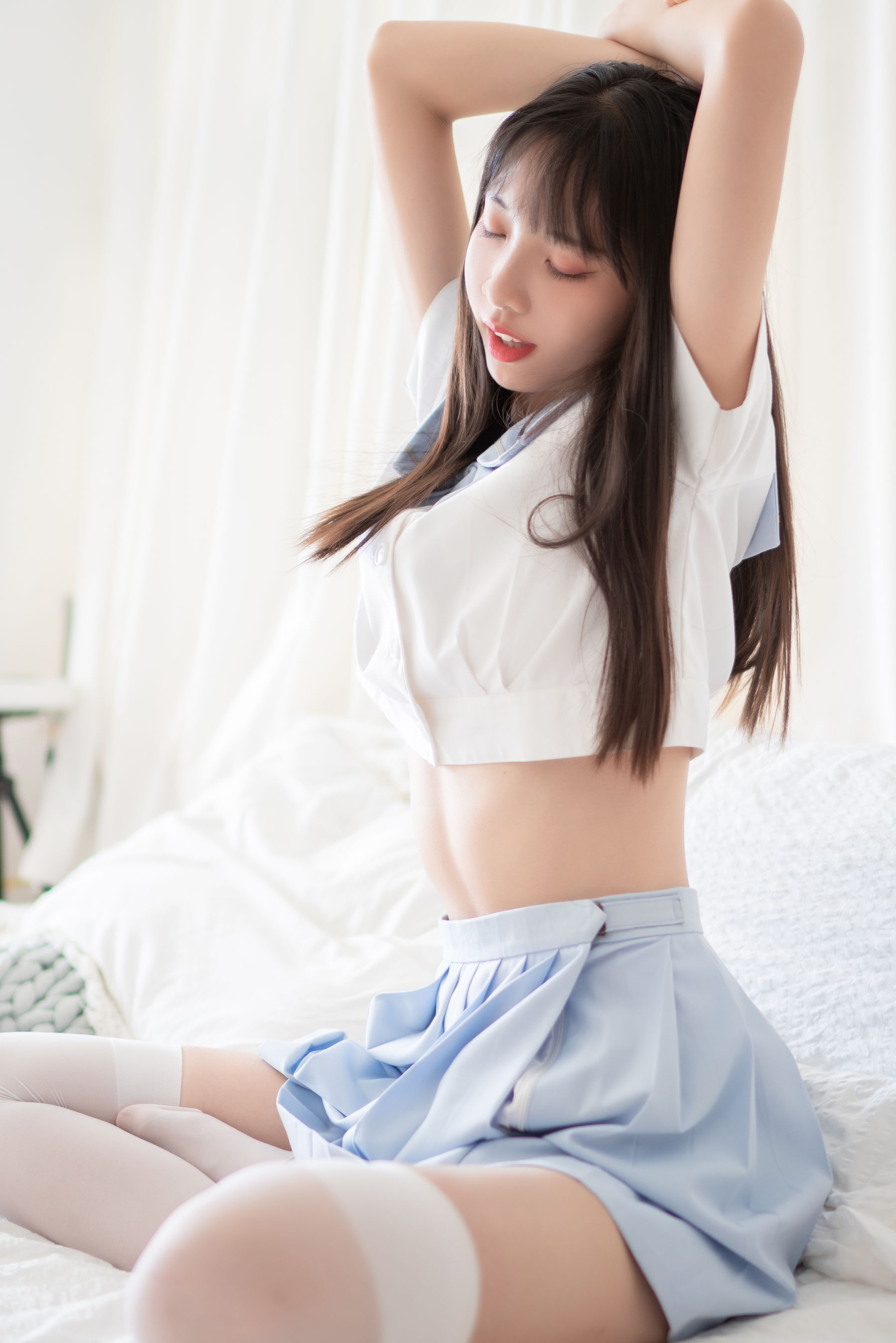 清纯妹子西瓜 - JK学生服-图6