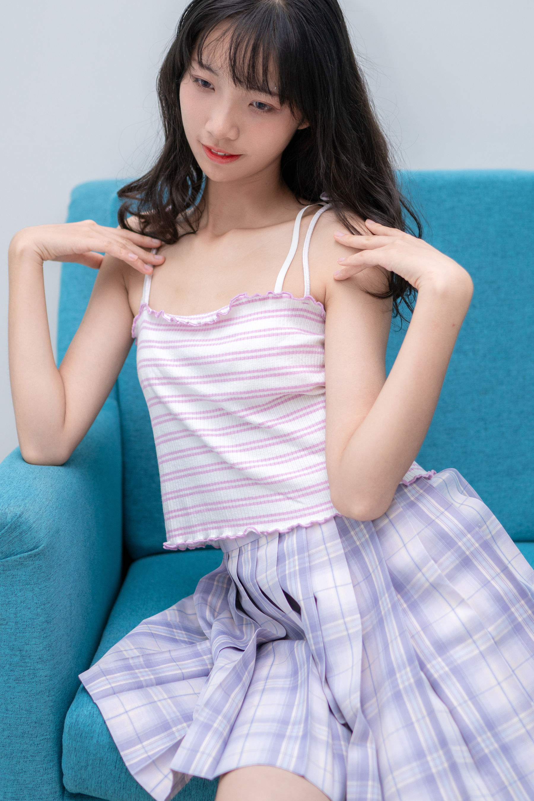 清纯妹子西瓜 - 清新JK-图3