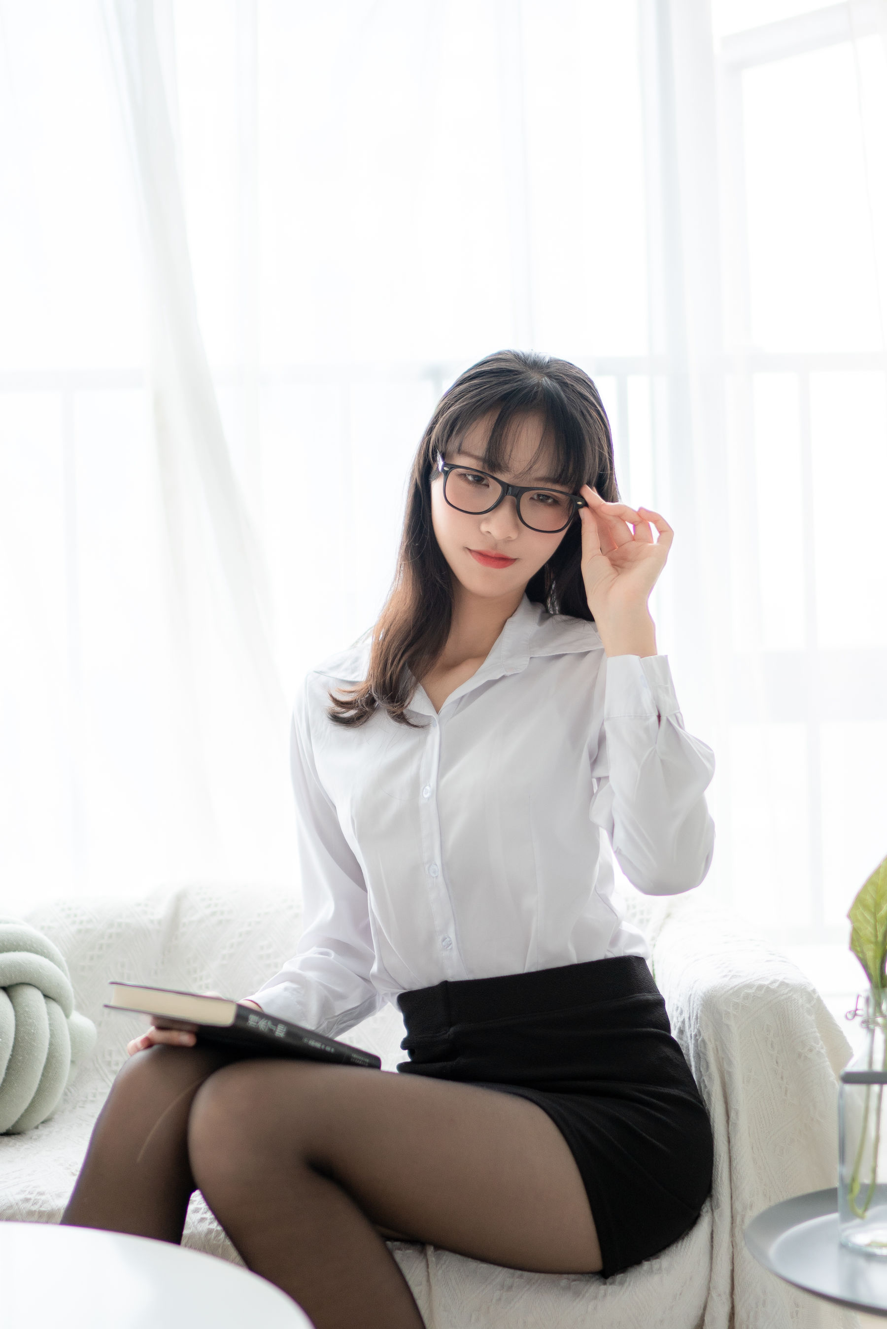清纯妹子西瓜 - 黑丝百合-图39