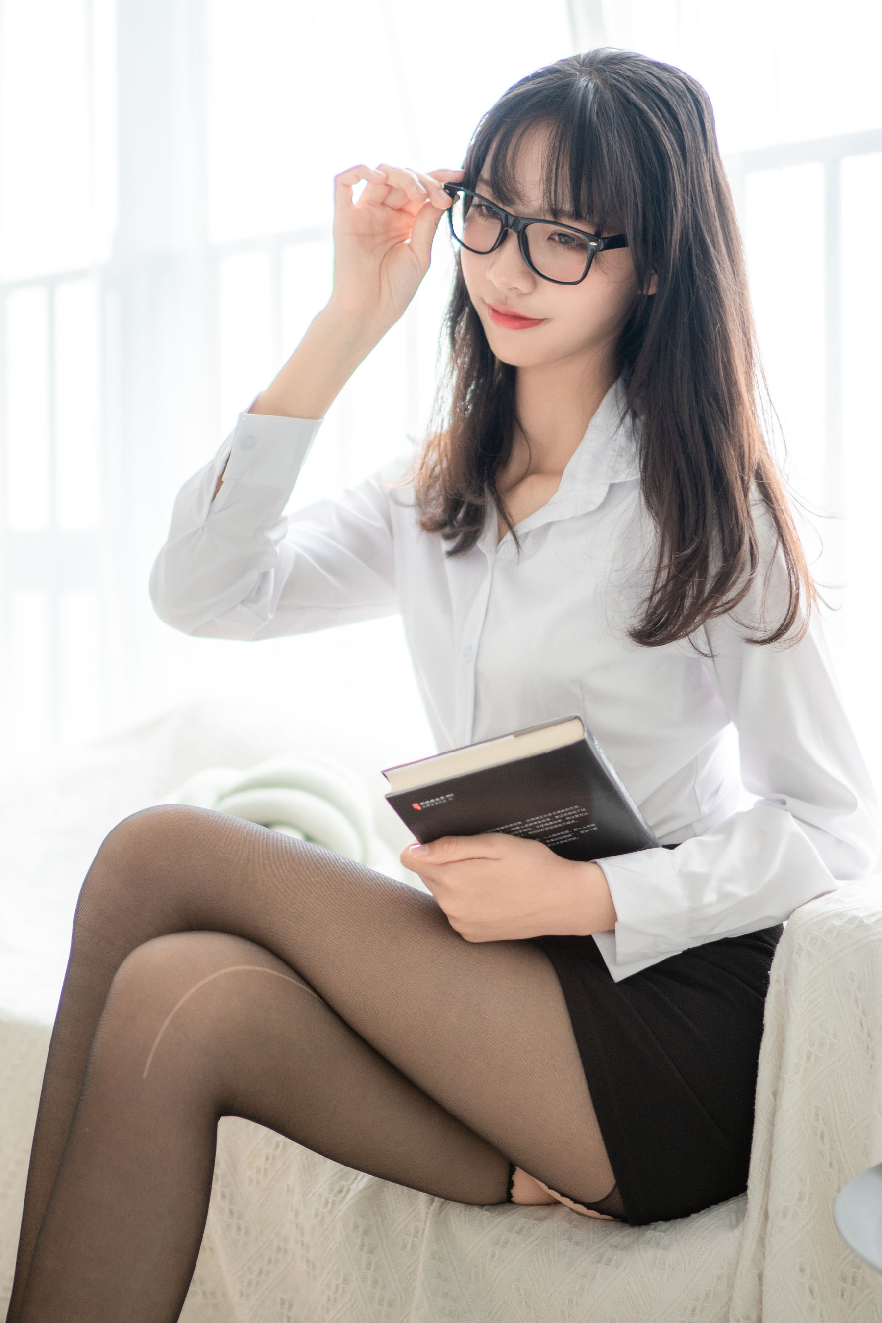 清纯妹子西瓜 - 黑丝百合-图44